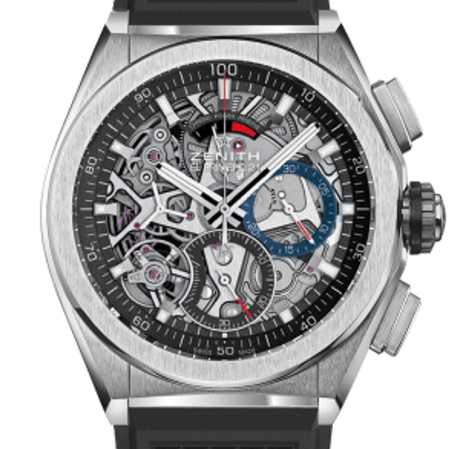 Zenith Defy El Primero 95.9000.9004/78.R782 (2023) - Transparent dial 44 mm Titanium case (1/1)