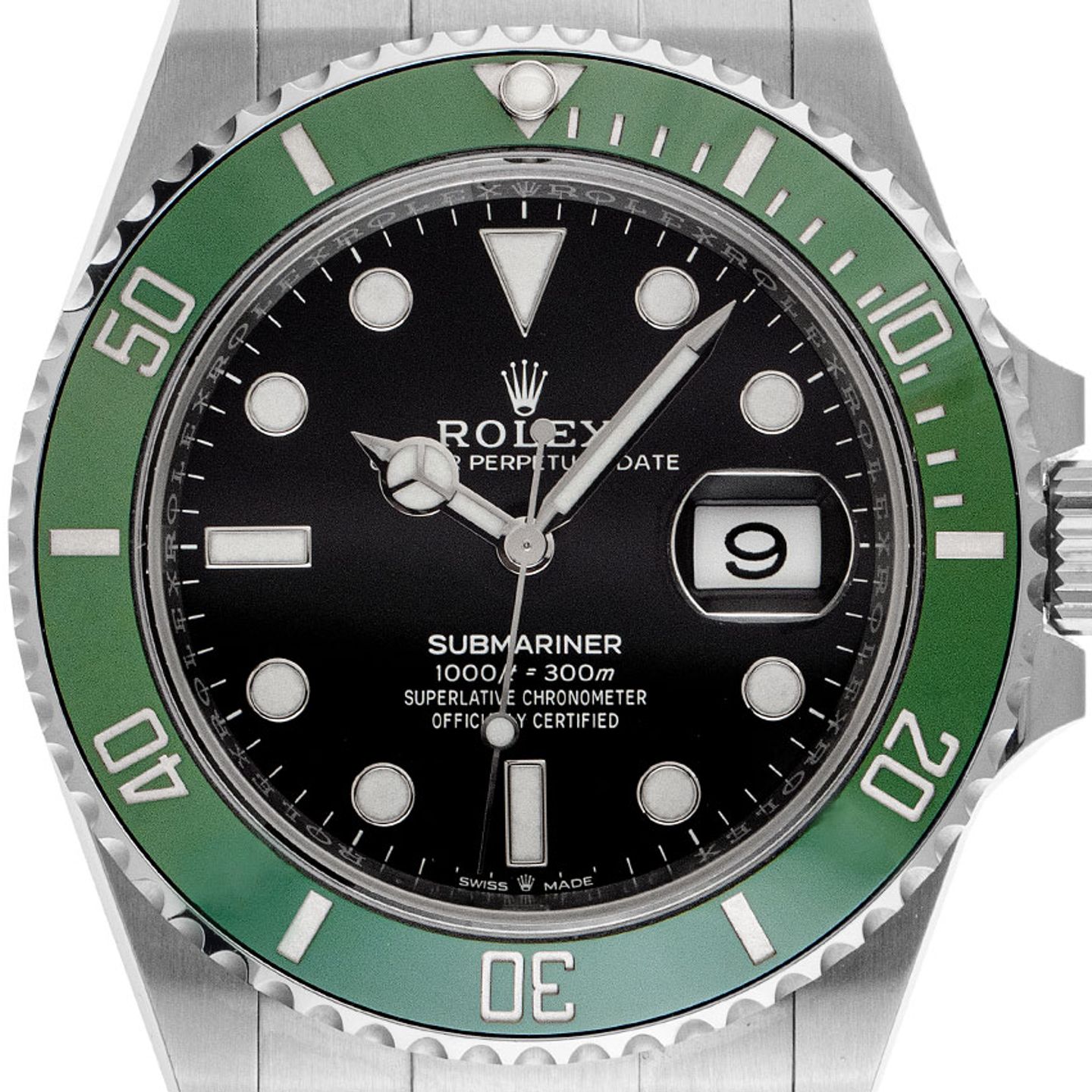 Rolex Submariner Date 126610LV (2020) - Zwart wijzerplaat 41mm Staal (1/7)