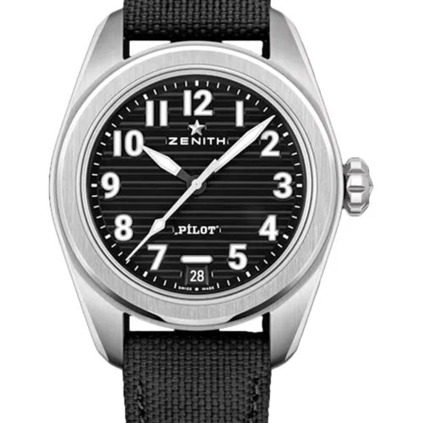 Zenith Pilot 03.4000.3620/21.I001 (2026) - Black dial 40 mm Steel case (1/1)