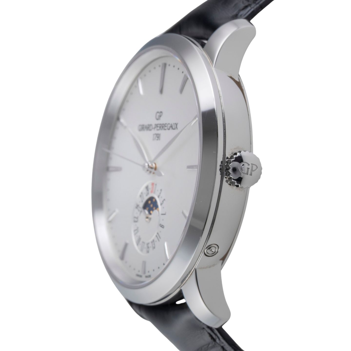Girard-Perregaux 1966 49545-11-131-11A (Onbekend (willekeurig serienummer)) - Wit wijzerplaat 41mm Staal (6/8)