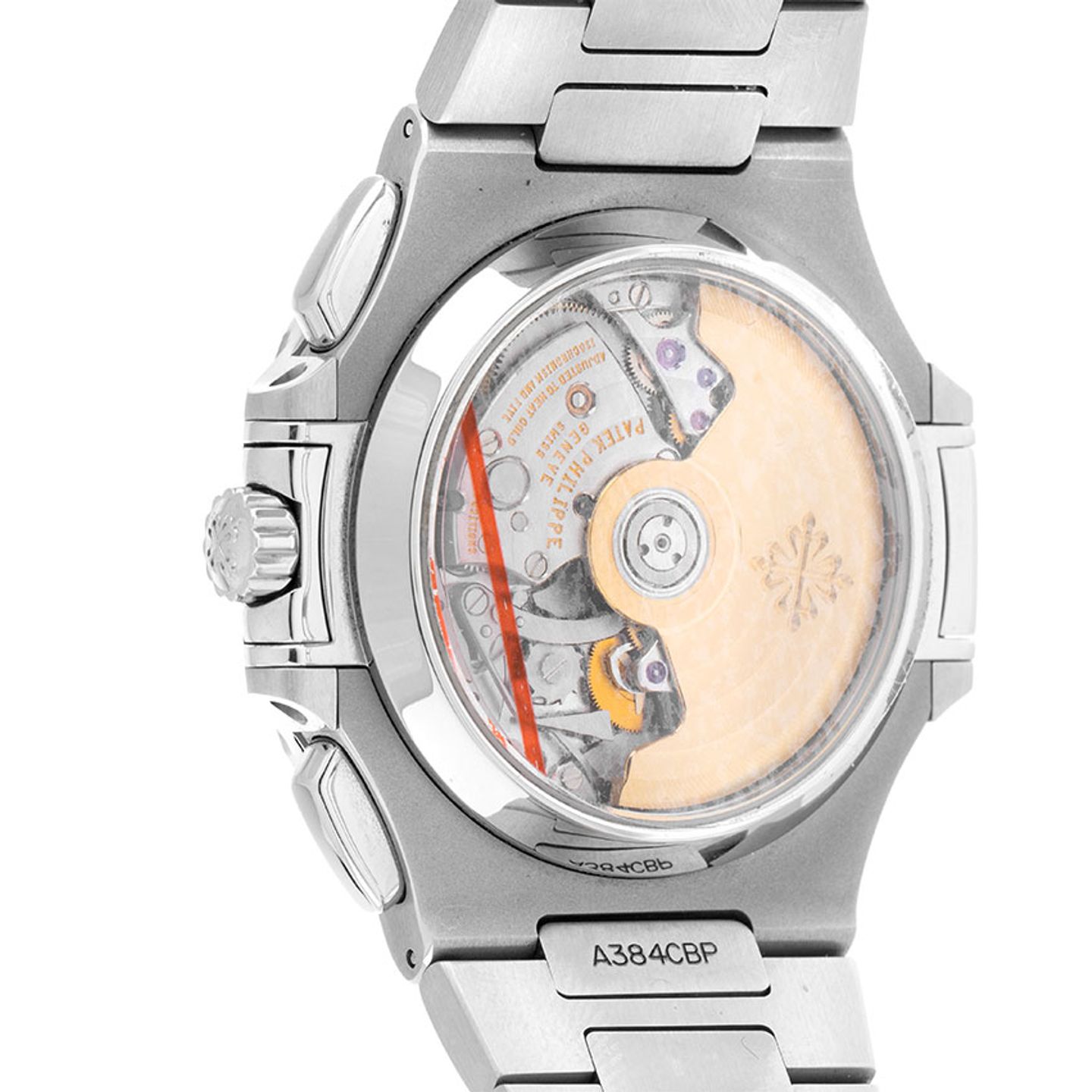 Patek Philippe Nautilus 5980/1A-001 (2008) - Blauw wijzerplaat 41mm Staal (5/6)