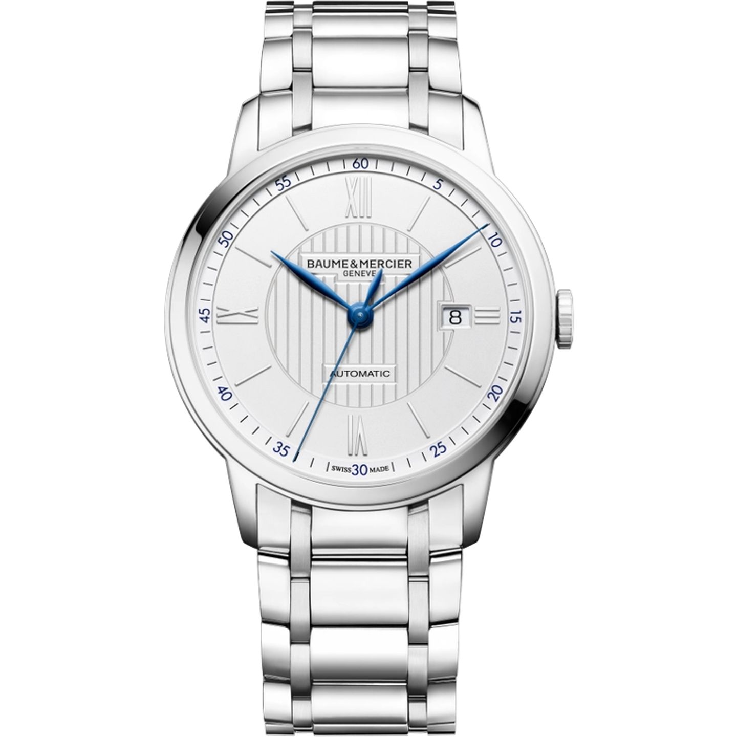 Baume & Mercier Classima M0A10334 (2026) - Zilver wijzerplaat 42mm Staal (1/1)