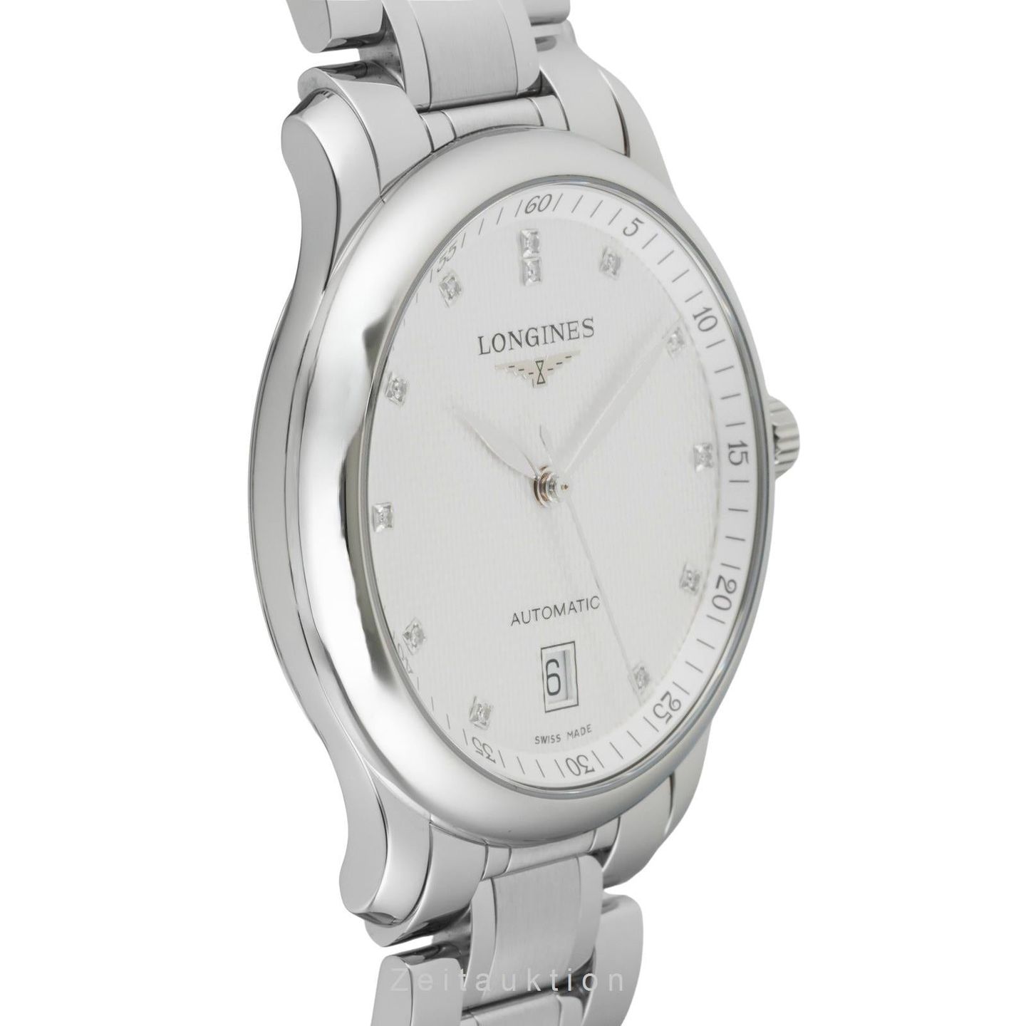 Longines Master Collection L2.628.4.77.6 (Onbekend (willekeurig serienummer)) - Wit wijzerplaat 39mm Staal (6/8)