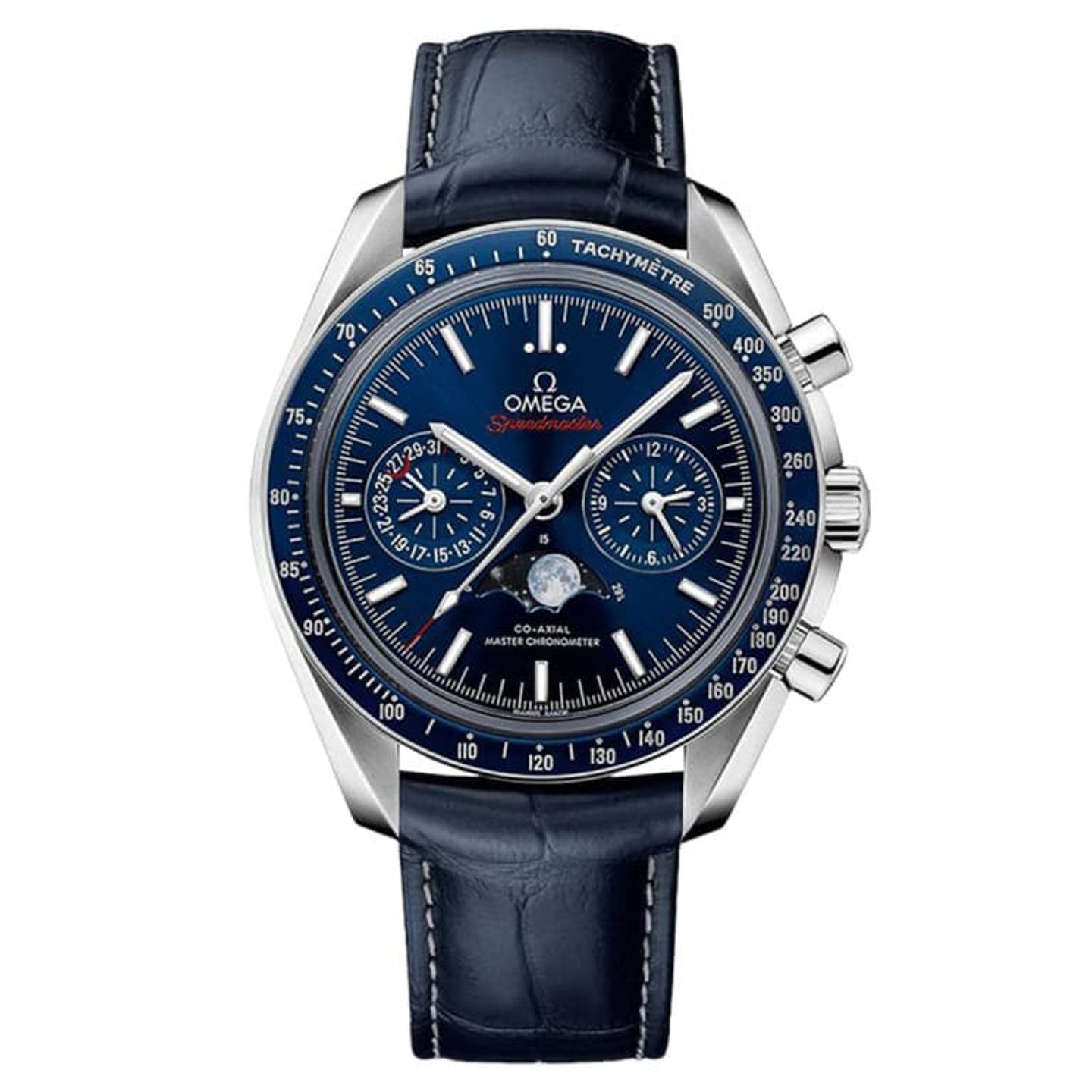 Omega Speedmaster Professional Moonwatch Moonphase 304.33.44.52.03.001 (2024) - Blue dial 44 mm Steel case (1/1)