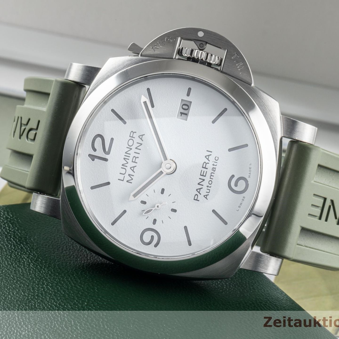 Panerai Luminor Marina PAM01314 (Unknown (random serial)) - White dial 44 mm Steel case (2/8)