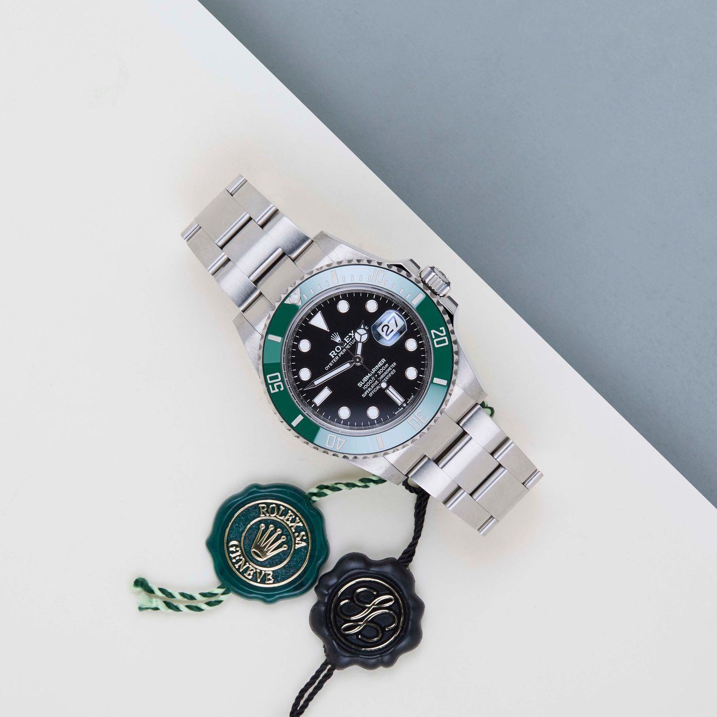 Rolex Submariner Date 126610LV (2024) - Zwart wijzerplaat 41mm Staal (2/8)