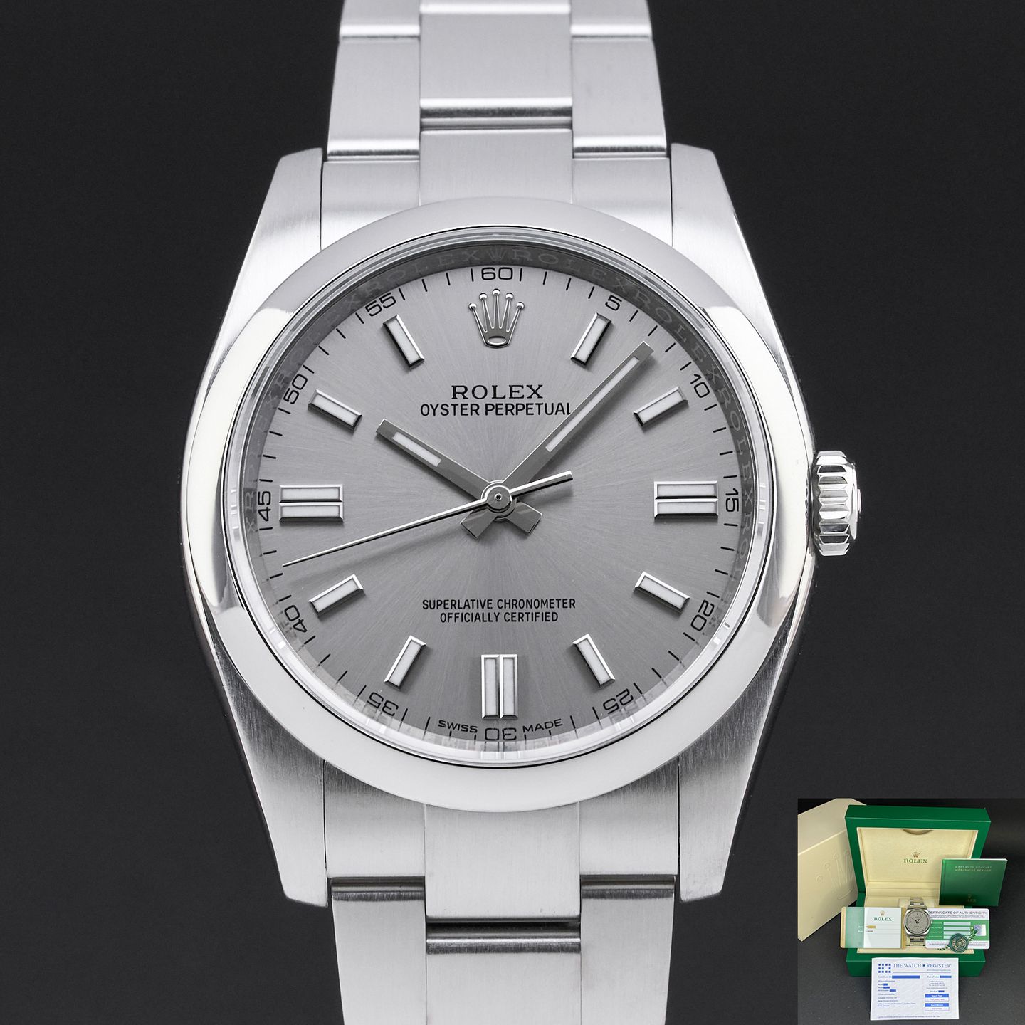 Rolex Oyster Perpetual 36 116000 (2017) - 36 mm Steel case (1/8)