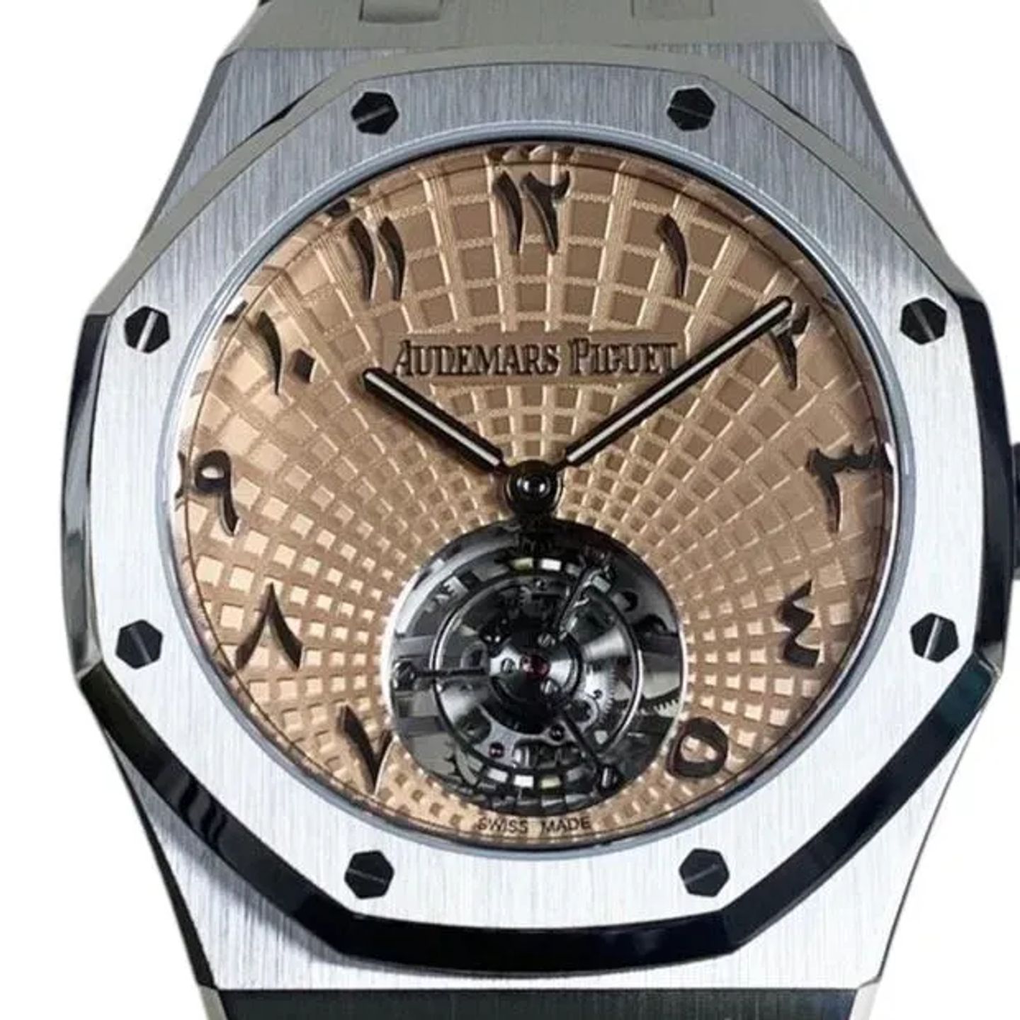 Audemars Piguet Royal Oak Tourbillon 26530TI.OO.1220TI.01 (2022) - Grey dial 41 mm Titanium case (5/6)