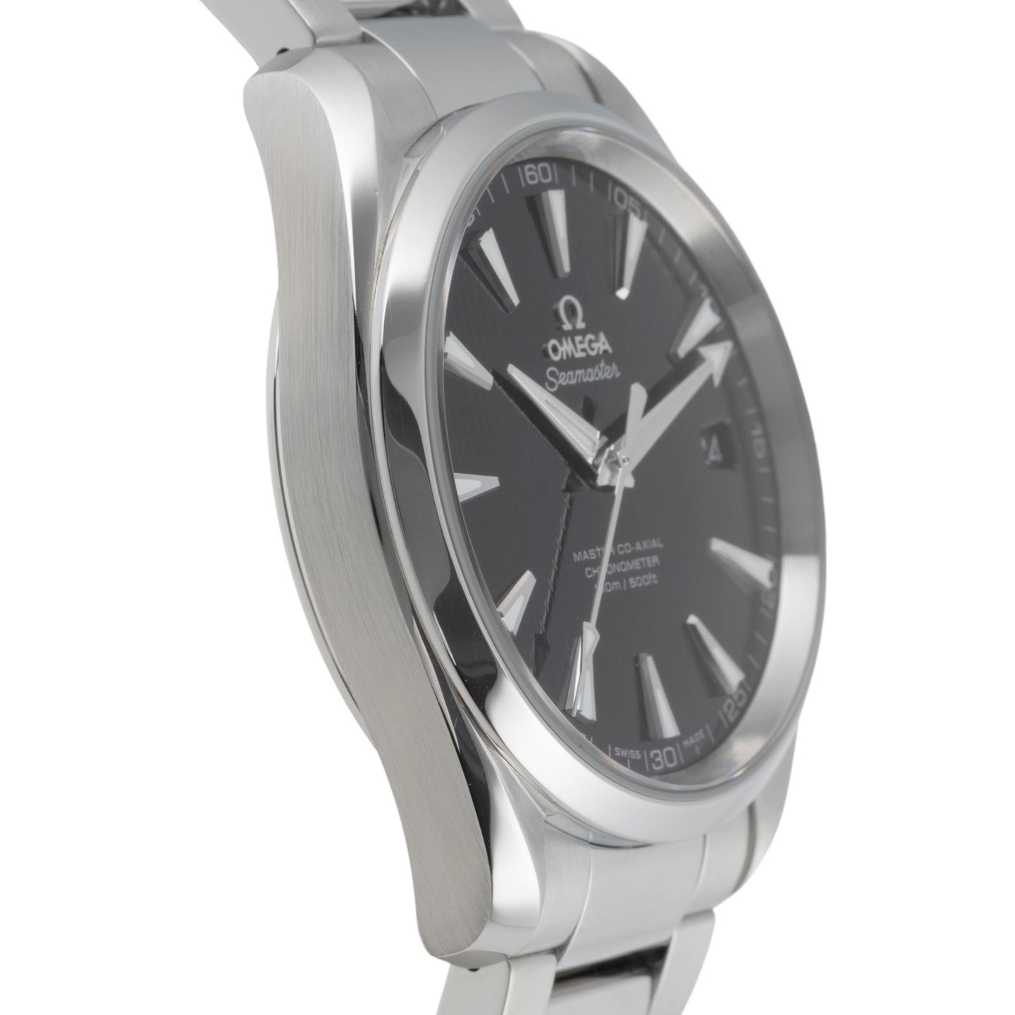 Omega Seamaster Aqua Terra 231.10.42.21.01.003 (Unknown (random serial)) - Black dial 42 mm Steel case (7/8)