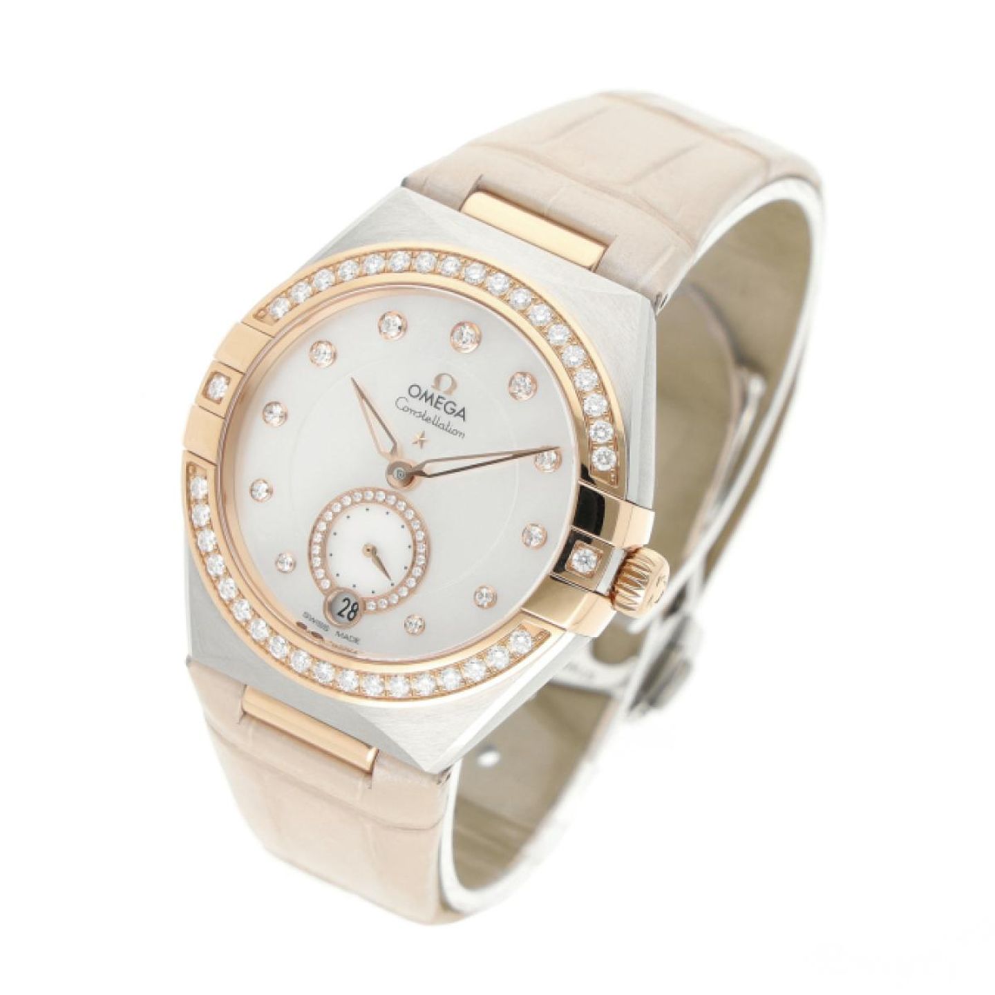 Omega Constellation Petite Seconde 131.28.34.20.55.001 (2021) - Pearl dial 34 mm Steel case (2/5)