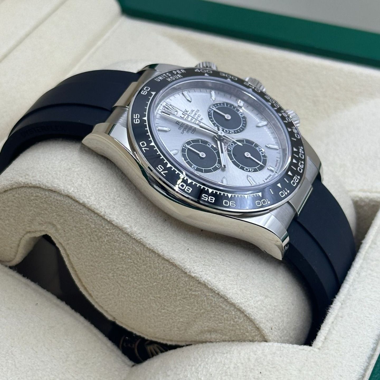 Rolex Daytona 126519LN (2024) - Zilver wijzerplaat 40mm Witgoud (7/8)