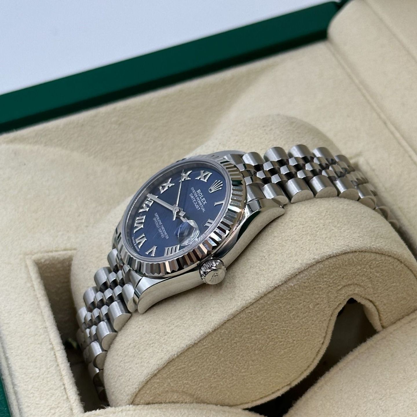 Rolex Datejust 31 278274 (2024) - Blauw wijzerplaat 31mm Staal (6/8)