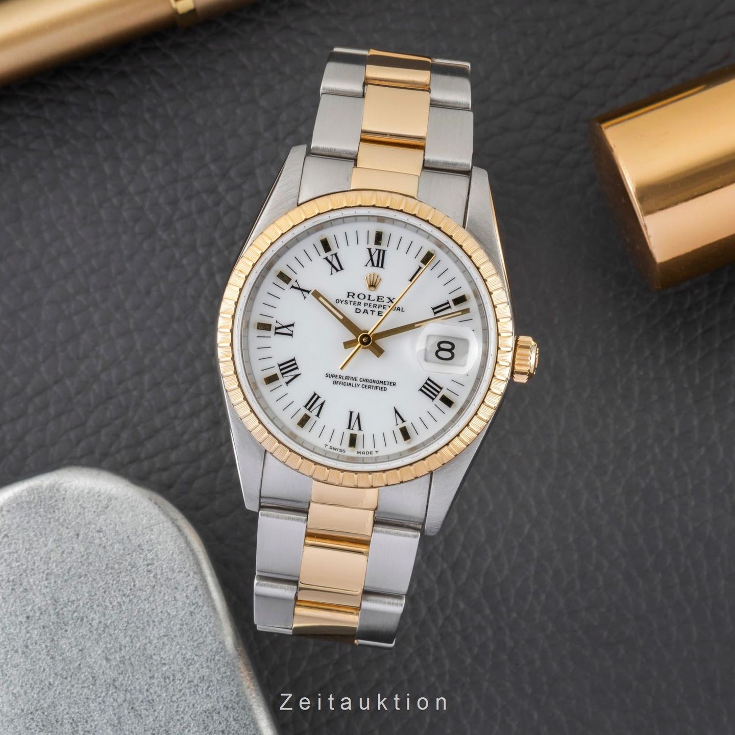 Rolex Oyster Perpetual Date 15223 - (3/8)