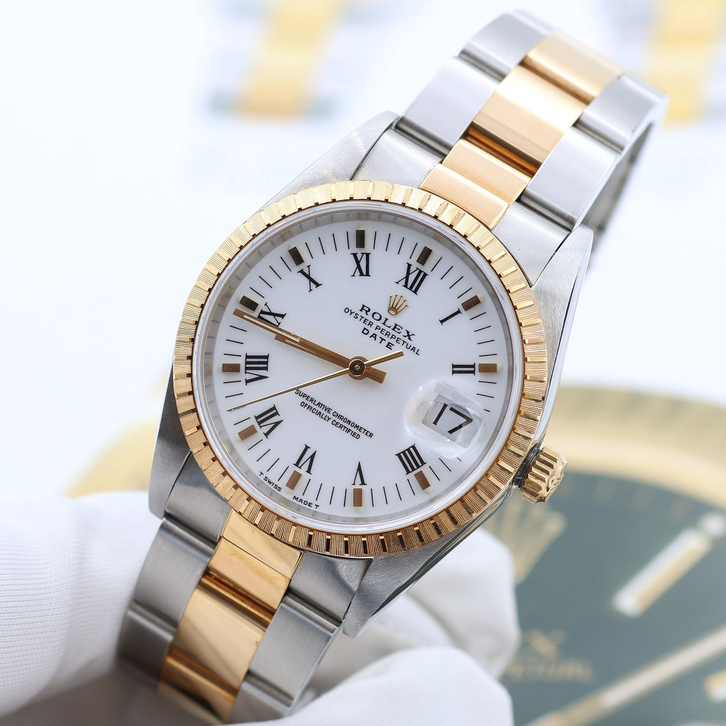 Rolex Oyster Perpetual Date 15210 - (8/8)