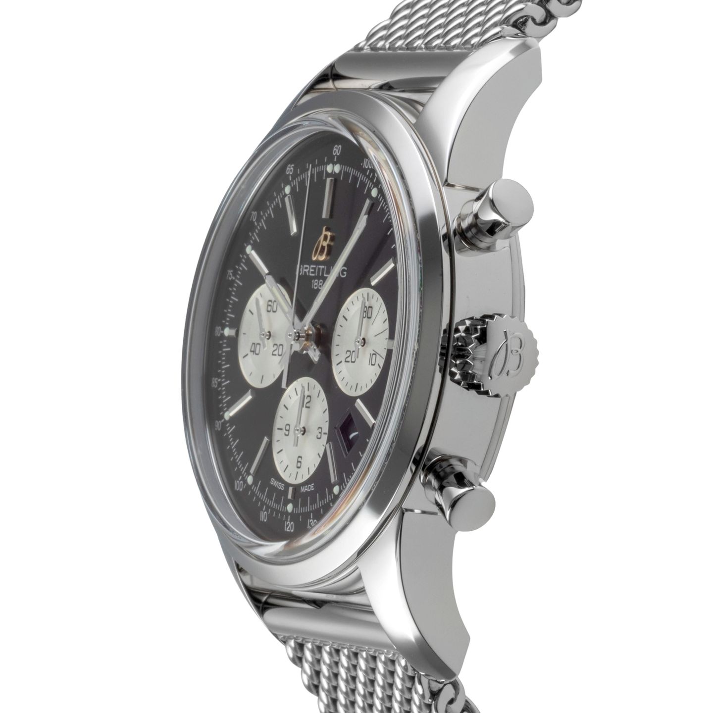 Breitling Transocean Chronograph AB0151 (2011) - 43mm Staal (6/8)