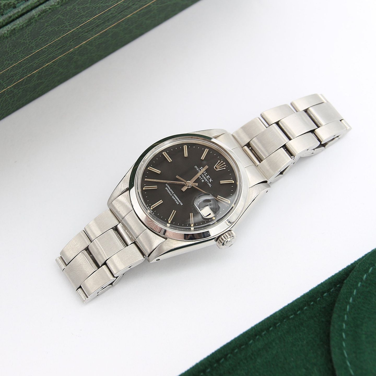 Rolex Oyster Perpetual Date 1500 (Unknown (random serial)) - 34 mm Steel case (2/6)