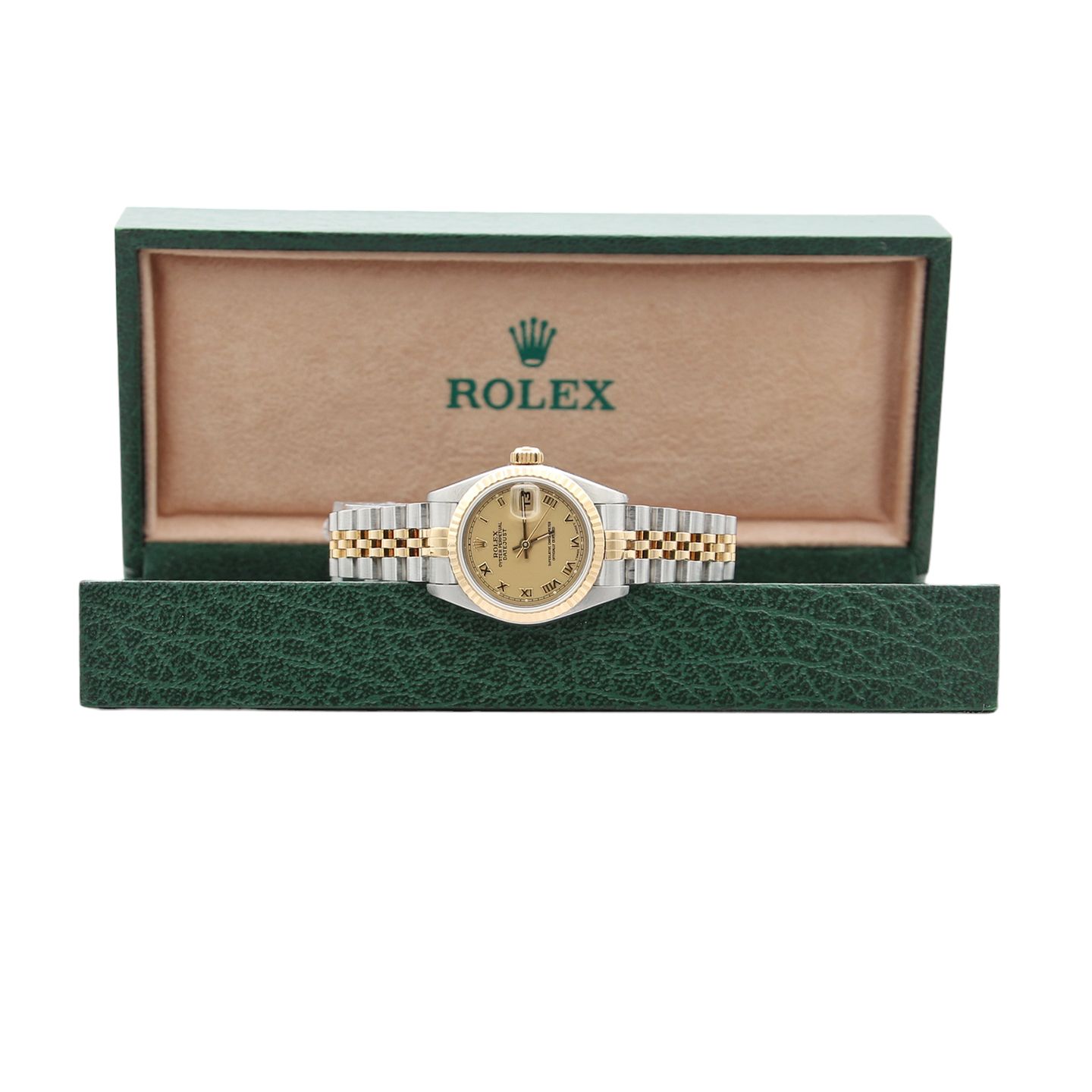 Rolex Lady-Datejust 69173 (Onbekend (willekeurig serienummer)) - 26mm Goud/Staal (3/8)