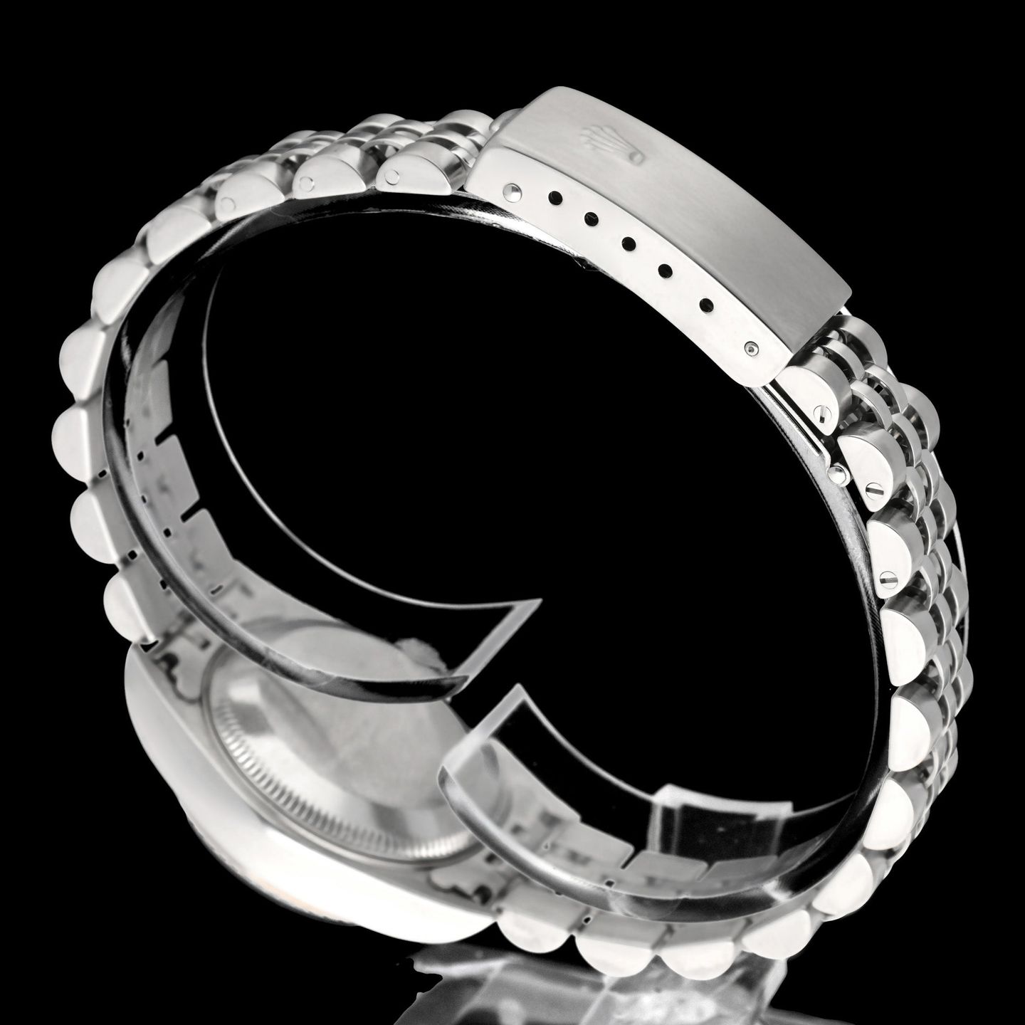 Rolex Lady-Datejust 79174 (2002) - White dial 26 mm Steel case (7/7)