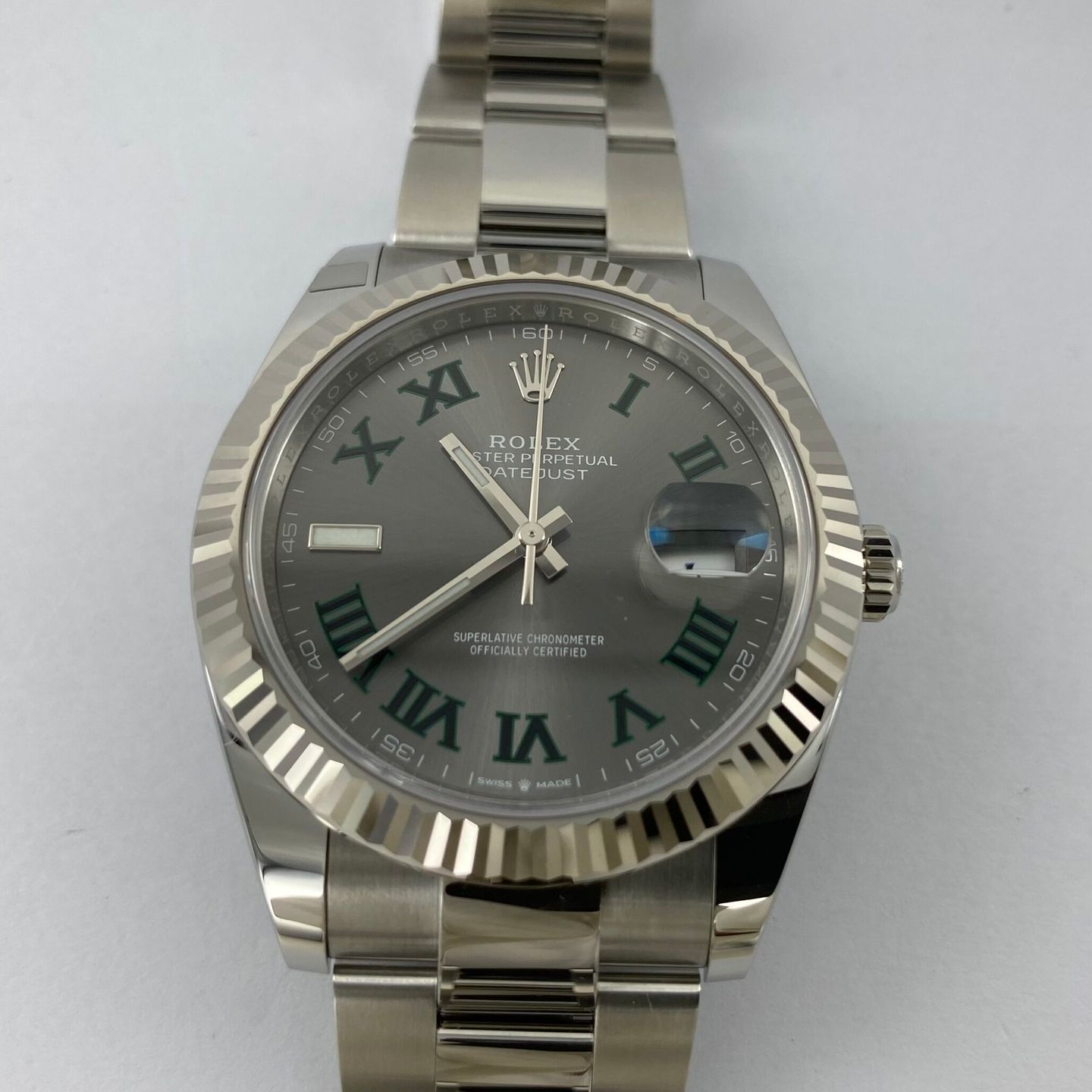 Rolex Datejust 41 126334 (2023) - Grey dial 41 mm Steel case (4/7)