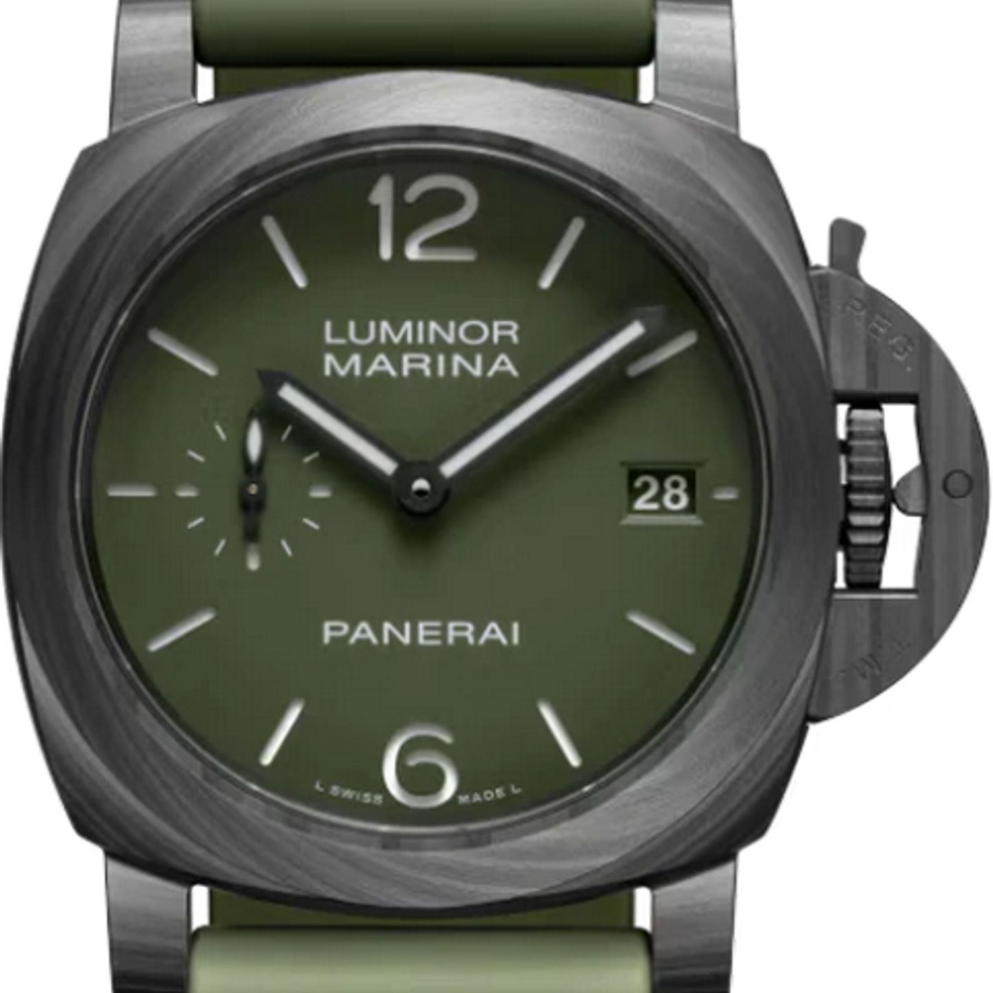 Panerai Luminor PAM01526 (2026) - Green dial 40 mm Carbon case (1/1)