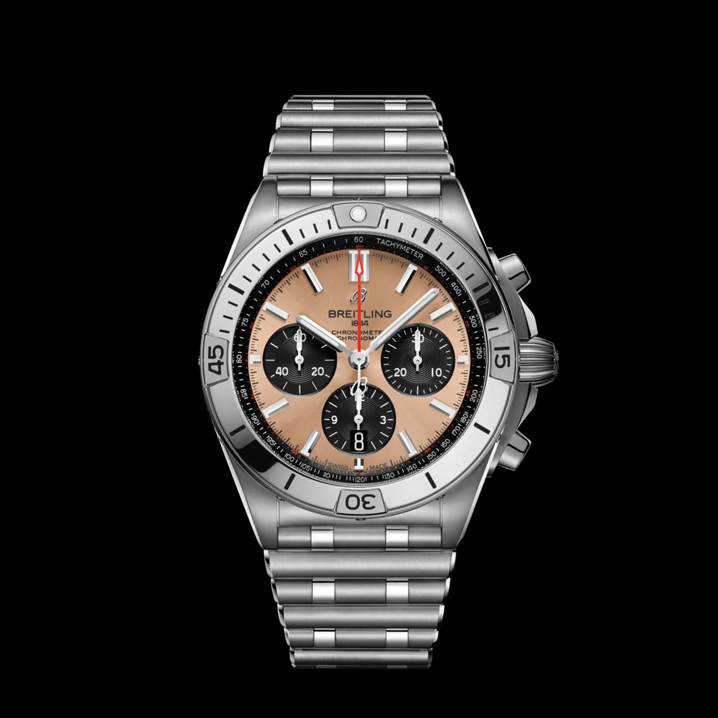 Breitling Chronomat 42 AB0134101K1A1 (2024) - Rood wijzerplaat 42mm Staal (1/5)