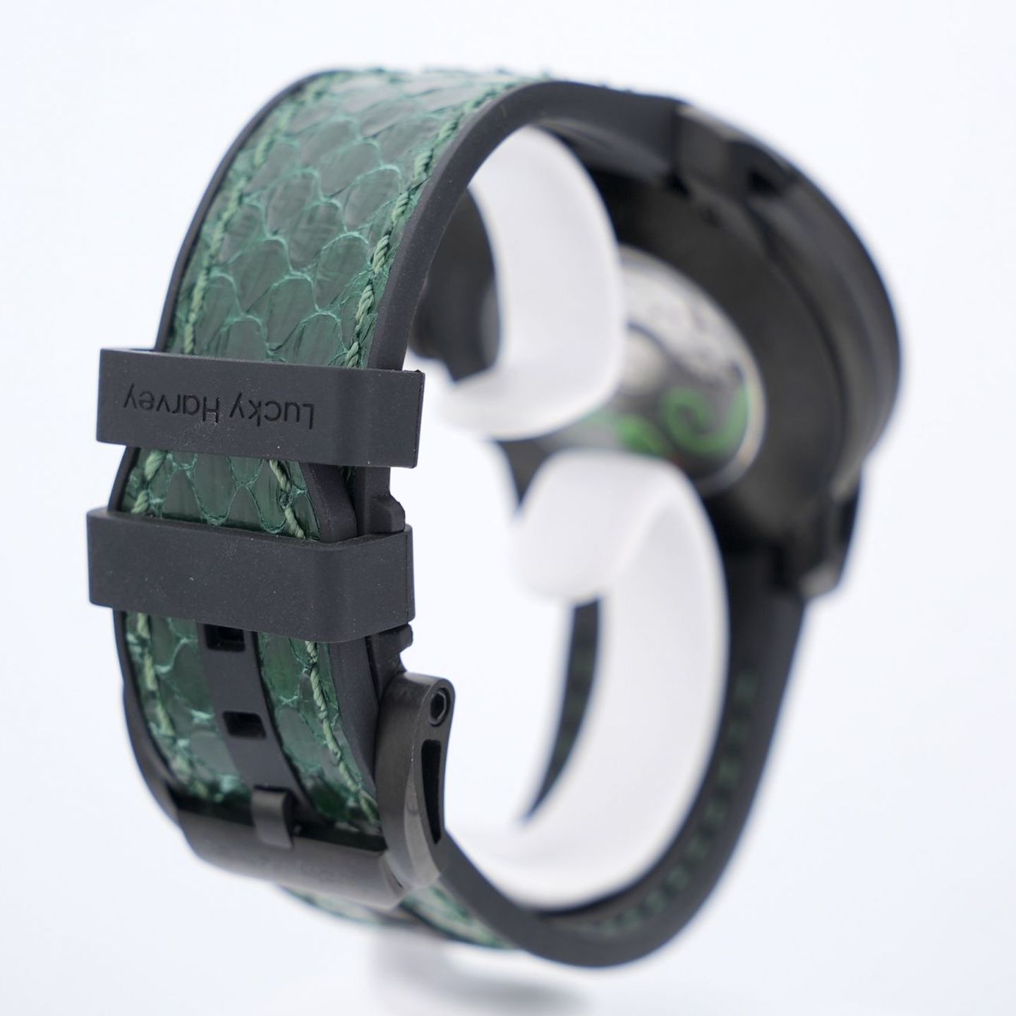 Lucky harvey Unknown Green Snake (2025) - Black dial 43 mm Steel case (6/8)