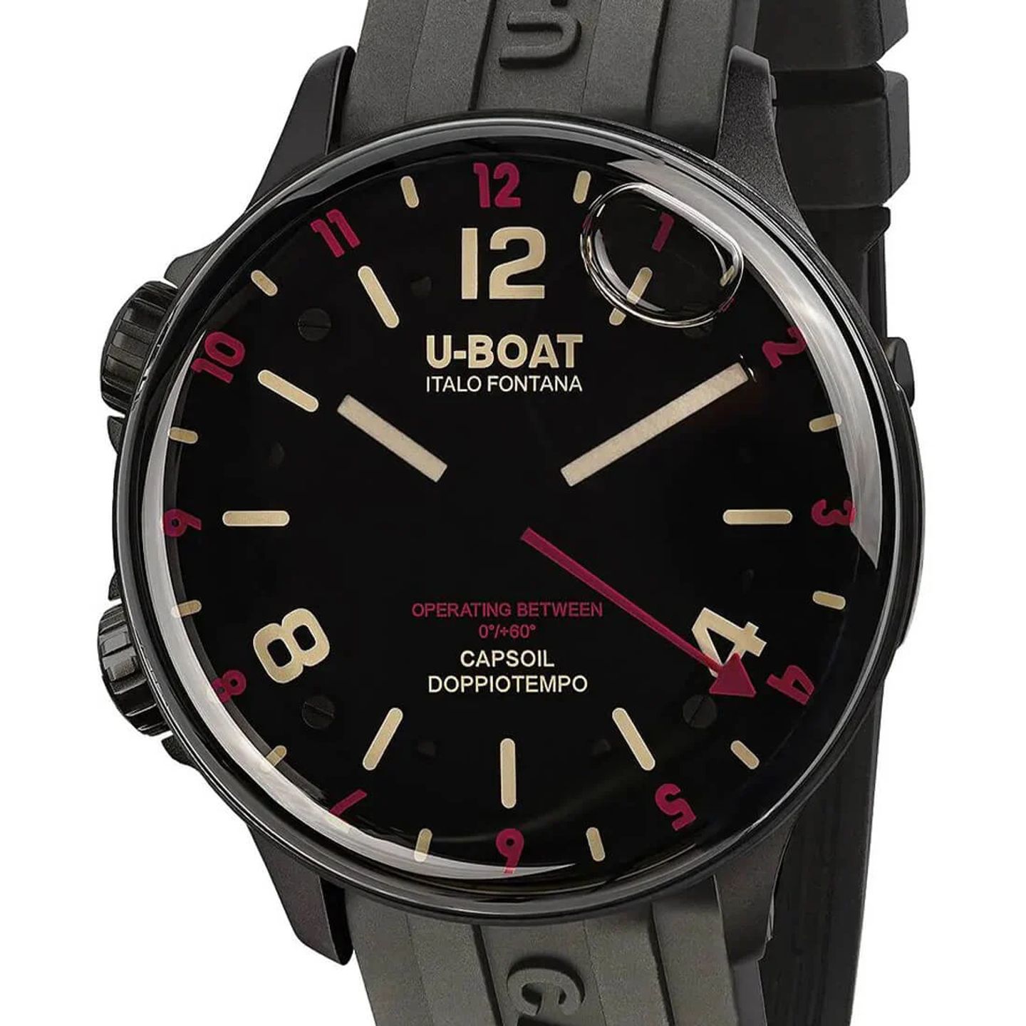 U-Boat Capsoil 8.841 (2024) - Black dial 45 mm Steel case (1/3)