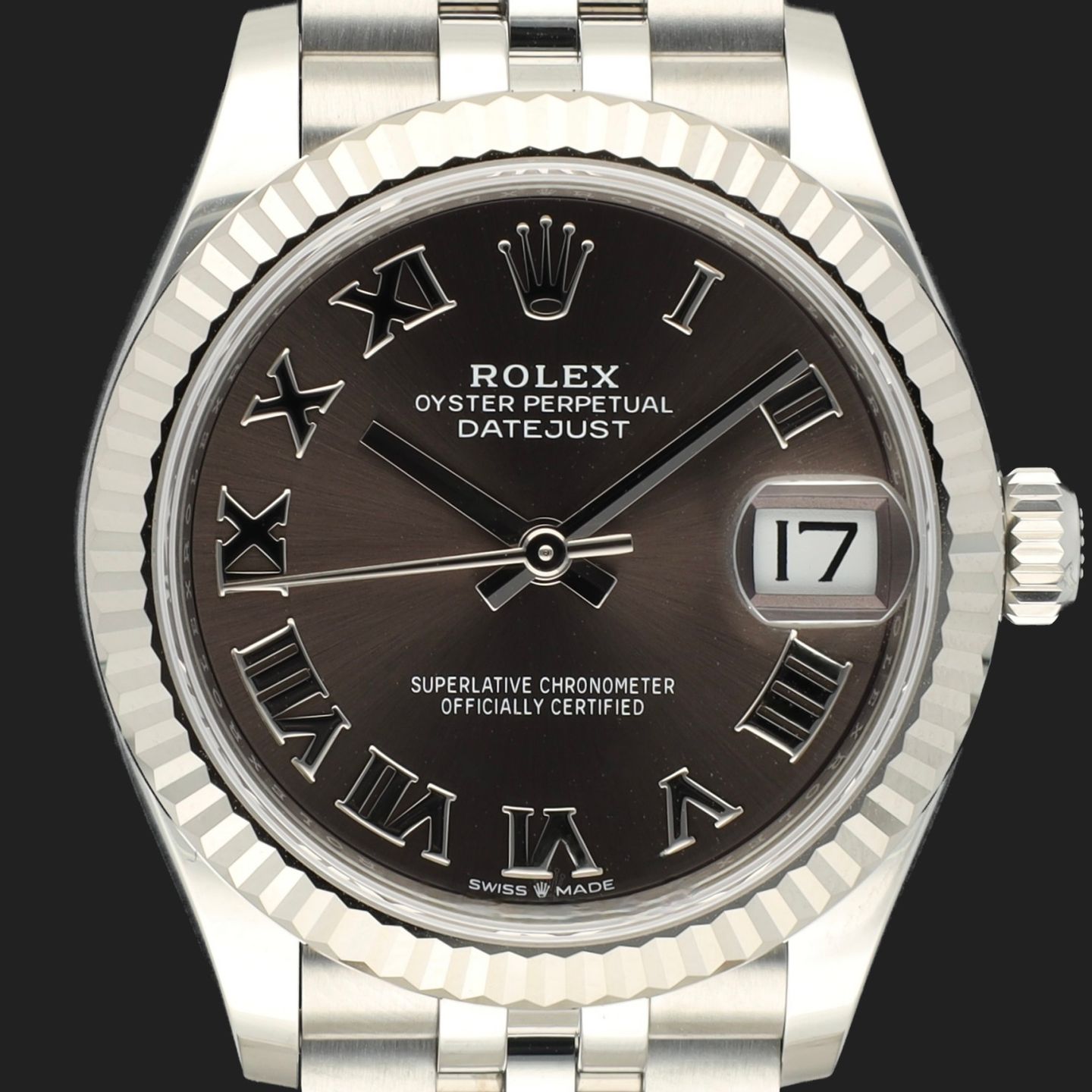 Rolex Datejust 31 278274 (2023) - Grijs wijzerplaat 31mm Staal (2/8)