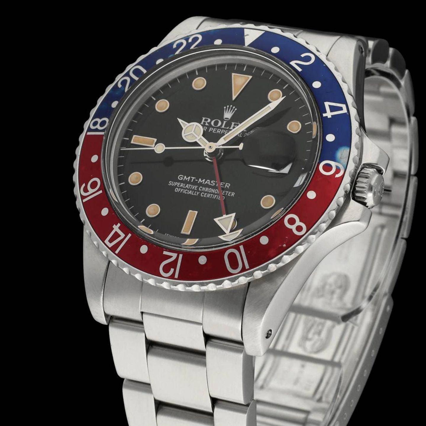 Rolex GMT-Master 16750 (1988) - Black dial 40 mm Steel case (7/8)