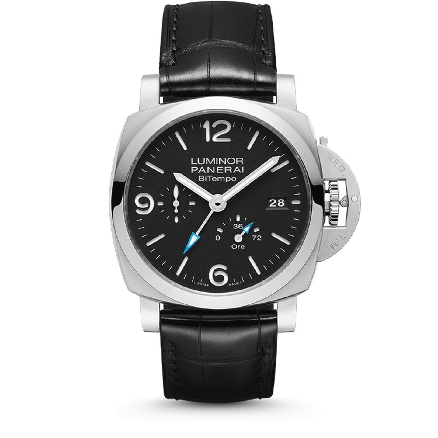 Panerai Luminor 1950 PAM01360 (2025) - Zwart wijzerplaat 44mm Staal (1/1)