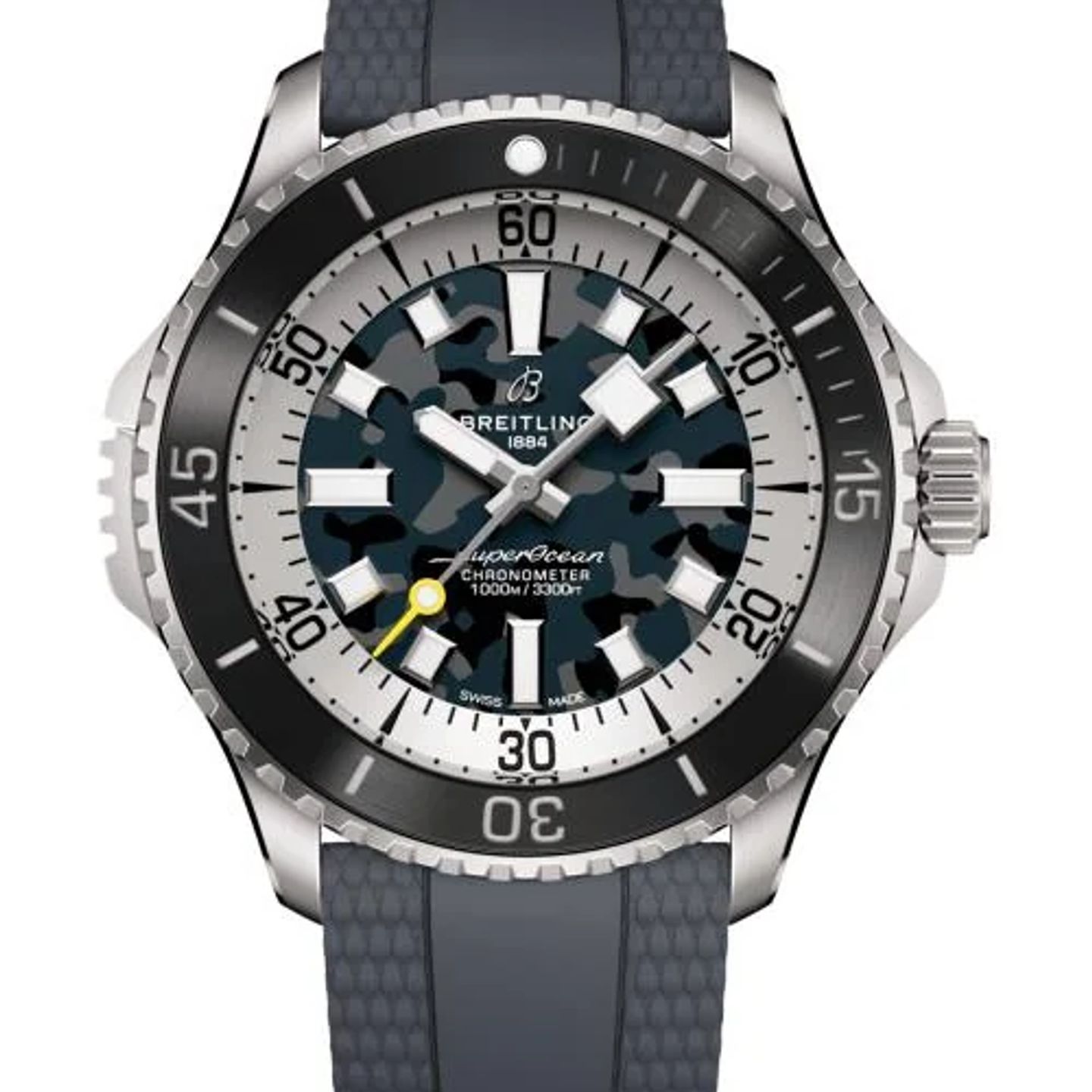 Breitling Superocean 46 E10379351B1S1 (2026) - Zwart wijzerplaat 47mm Titanium (1/1)