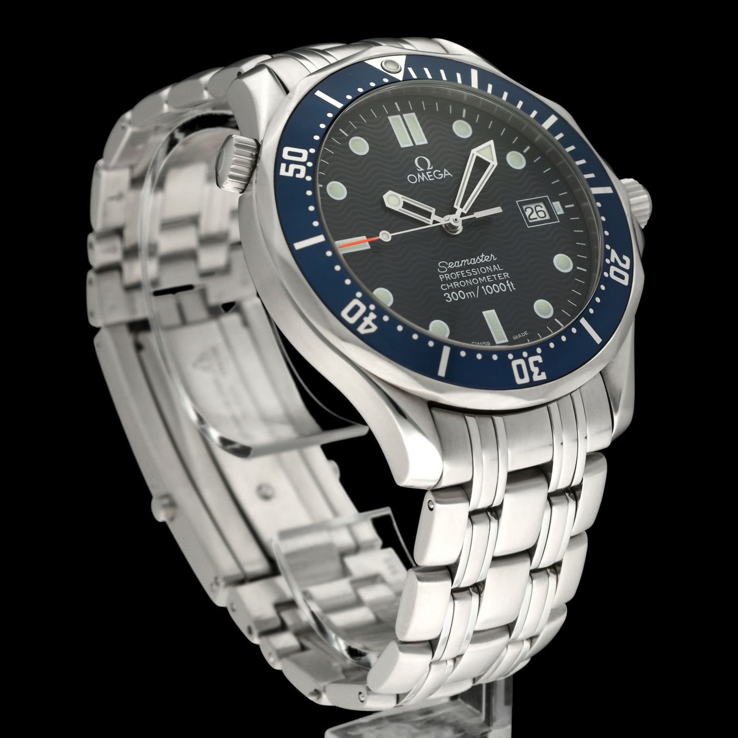 Omega Seamaster Diver 300 M 2531.80.00 (2013) - Blauw wijzerplaat 41mm Staal (6/8)