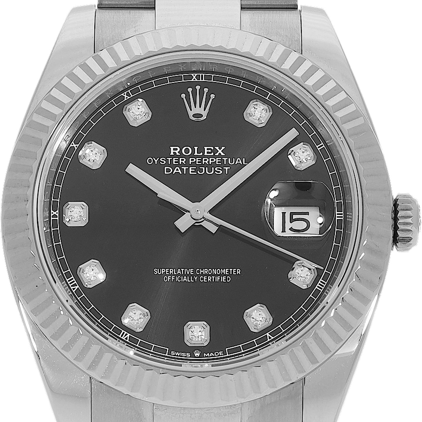Rolex Datejust 41 126334-0005 (2024) - Black dial 41 mm Steel case (1/5)