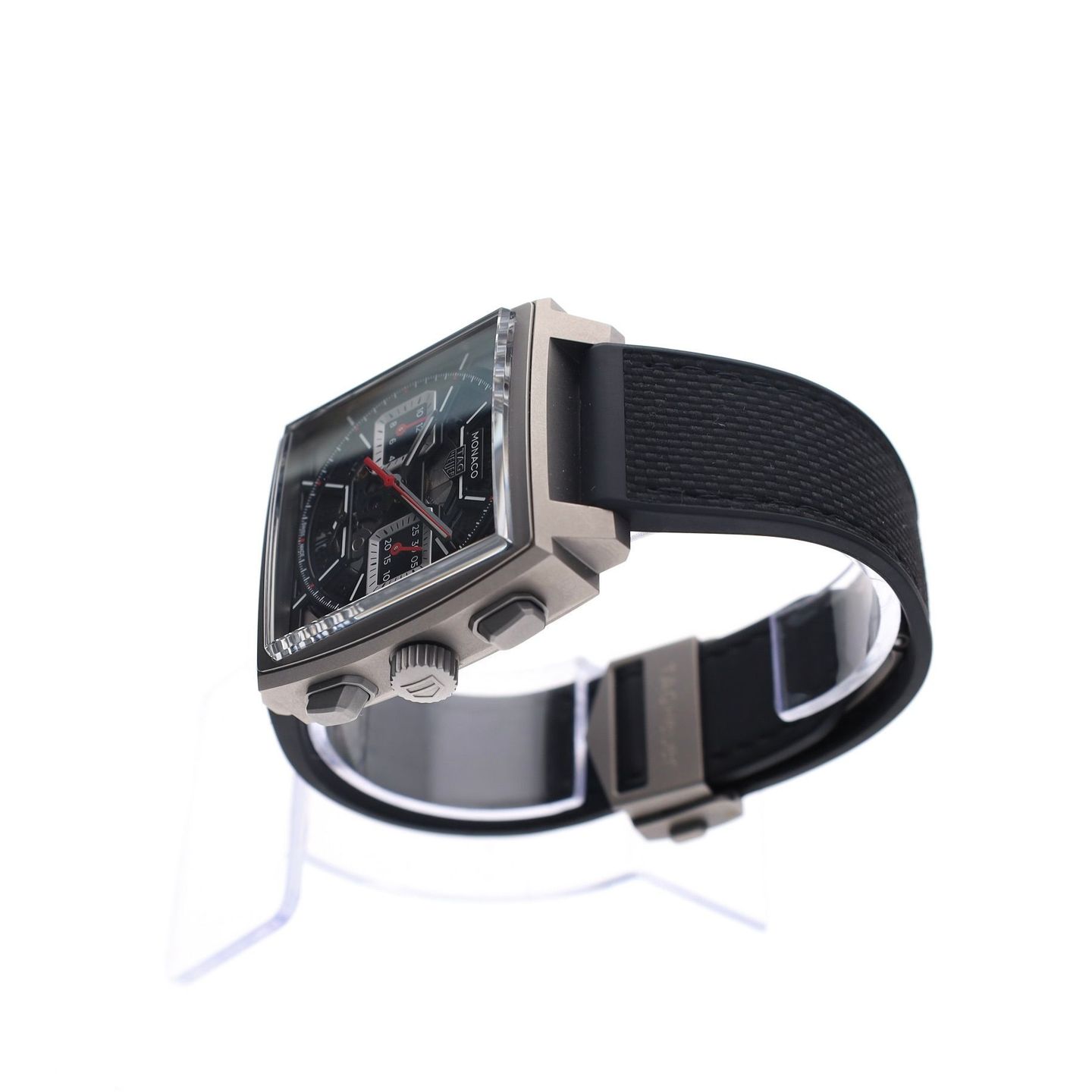 TAG Heuer Monaco CBL2183.FT6236 (2024) - Black dial 39 mm Titanium case (5/8)