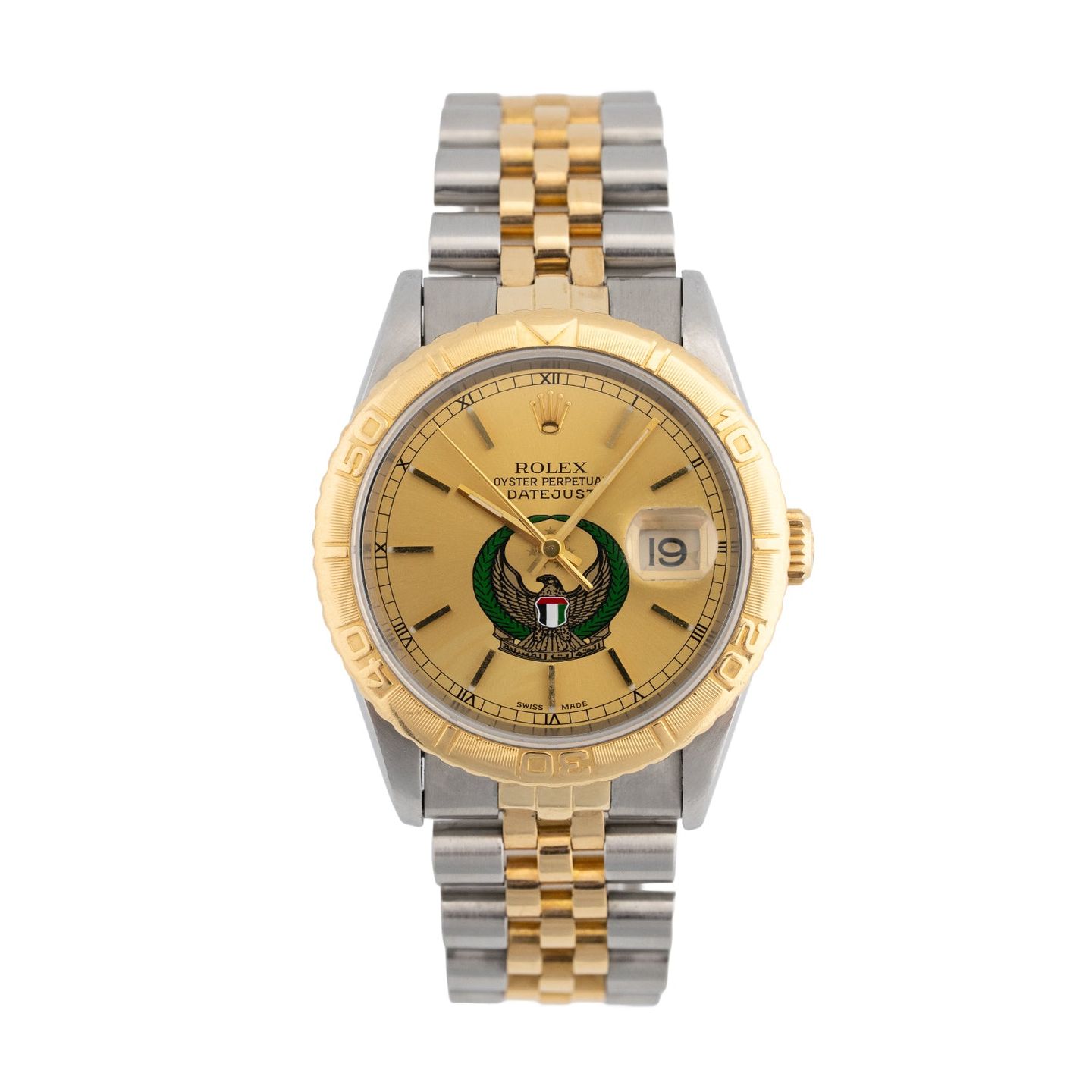 Rolex Datejust Turn-O-Graph 16263 (2002) - 36 mm Gold/Steel case (1/6)