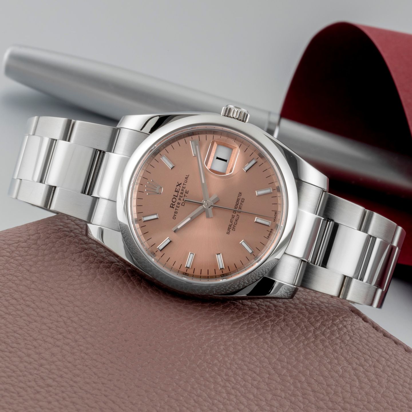 Rolex Oyster Perpetual Date 115200 - (2/8)