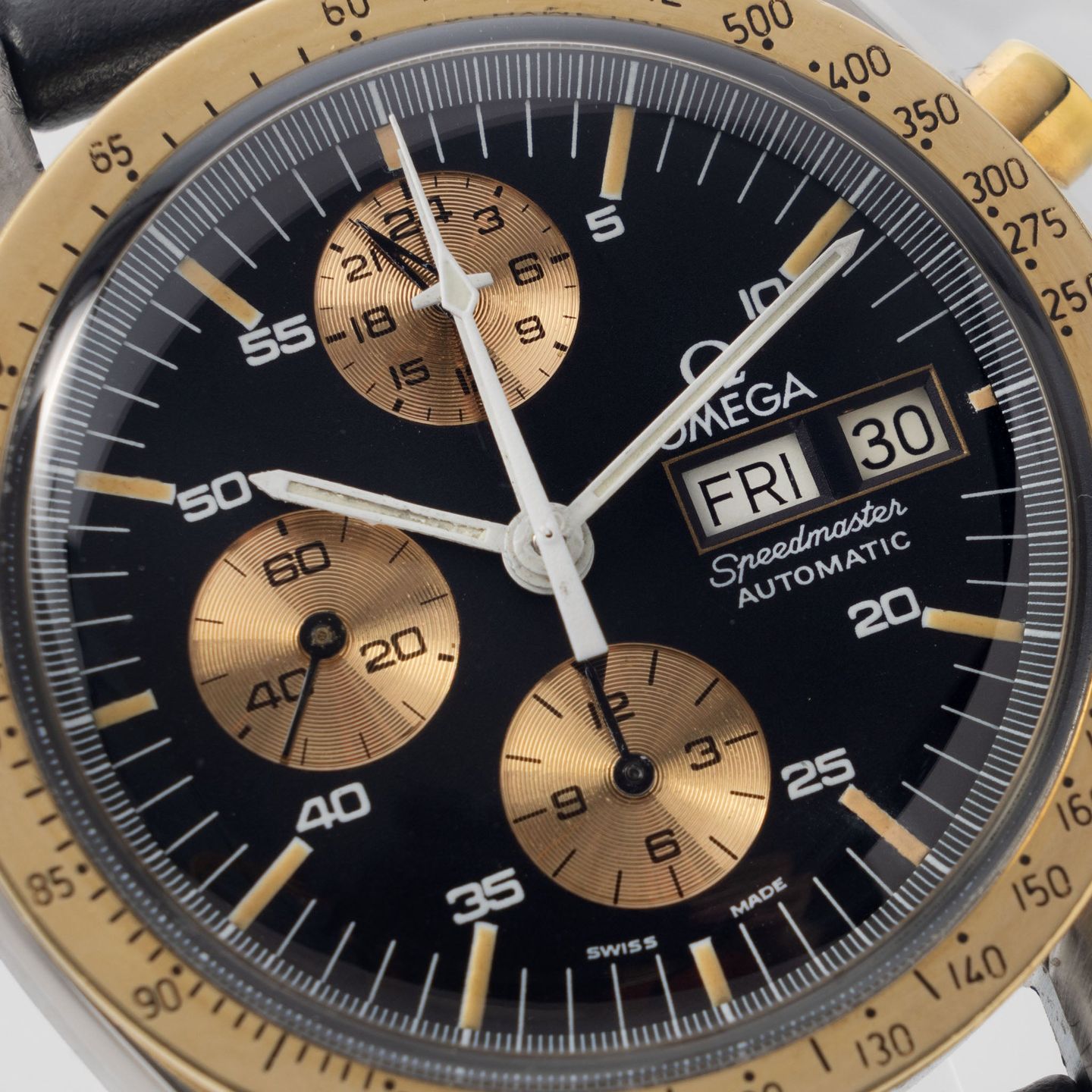 Omega Speedmaster ST376.0822 (Onbekend (willekeurig serienummer)) - Zwart wijzerplaat 42mm Staal (2/8)