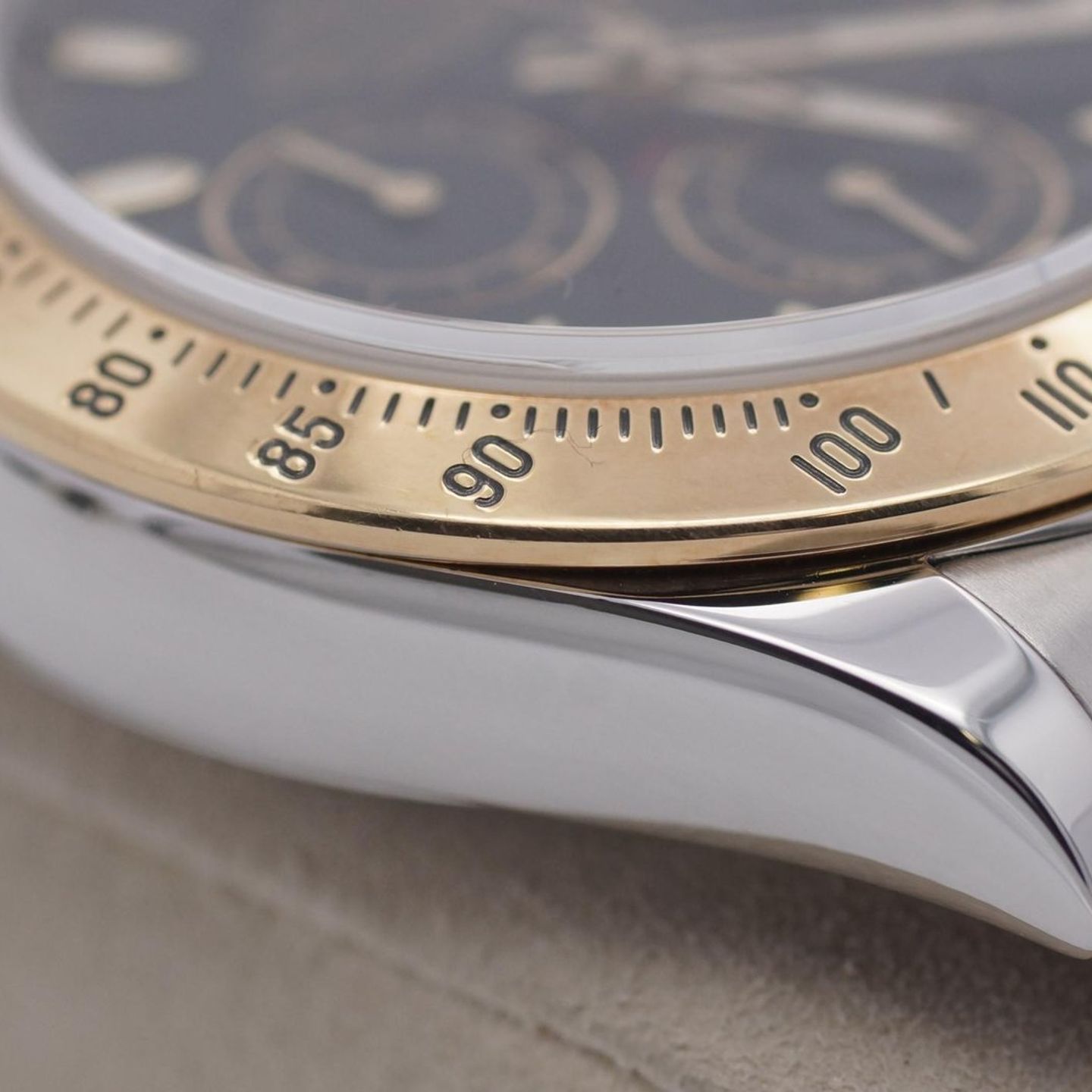 Rolex Daytona 116523 (2015) - Zwart wijzerplaat 40mm Goud/Staal (6/8)