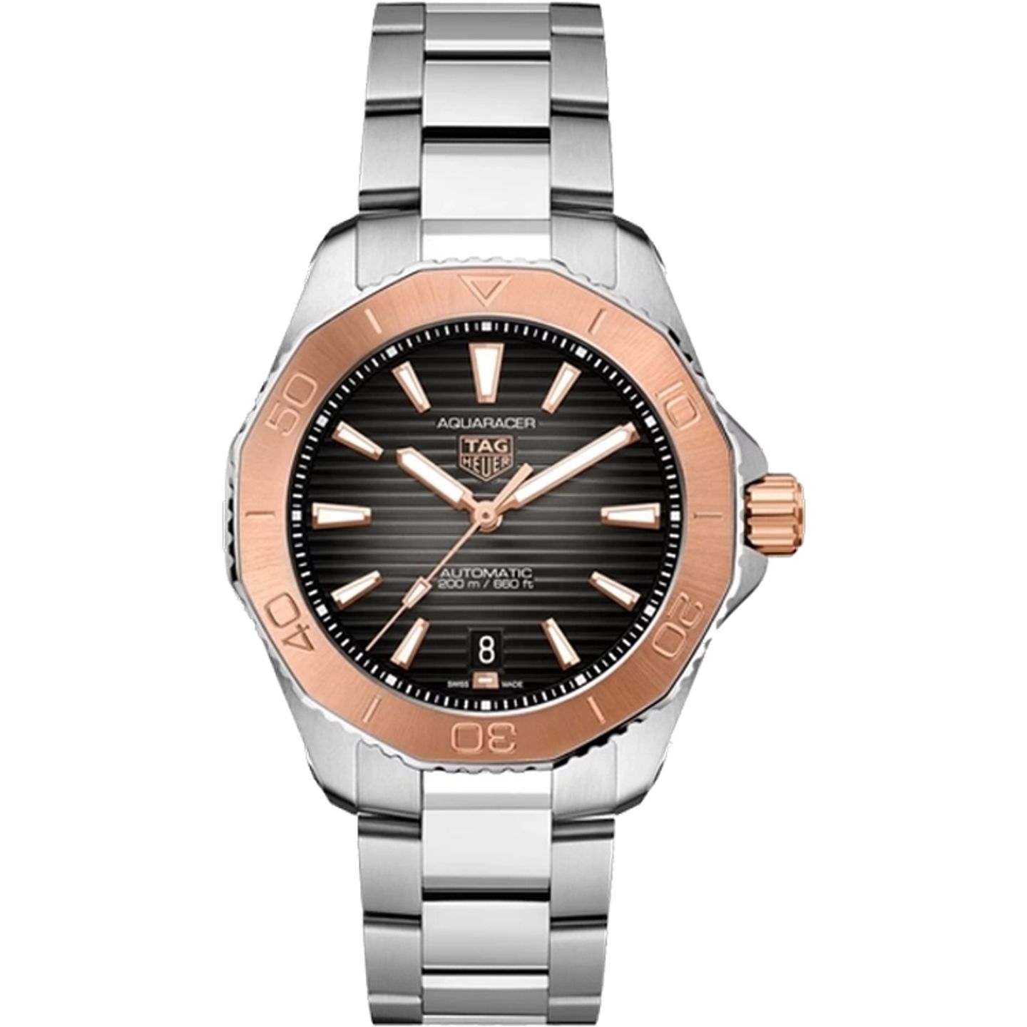 TAG Heuer Aquaracer WBP2151.BA0627 (2026) - 40mm Goud/Staal (1/1)