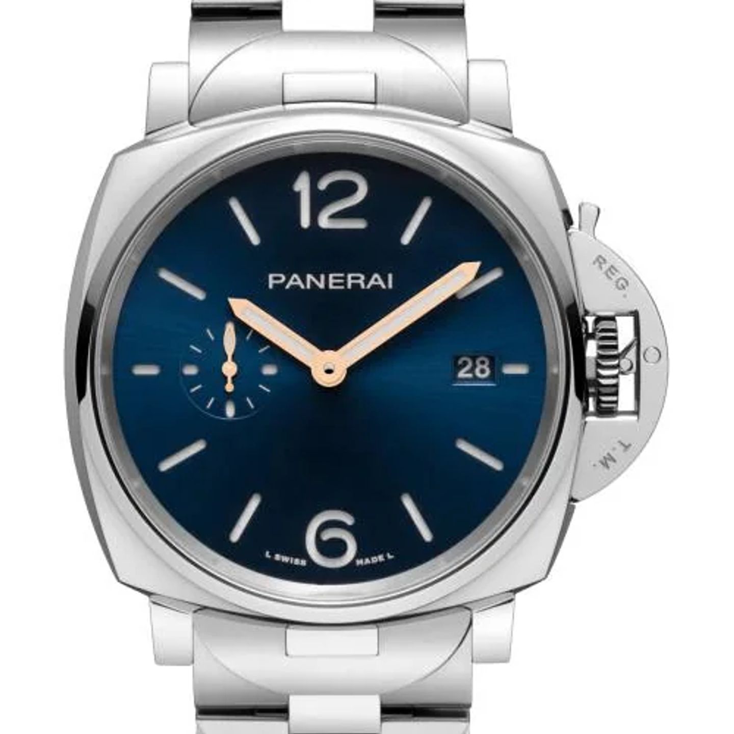 Panerai Luminor Due PAM01583 (2026) - Blue dial 42 mm Steel case (1/1)