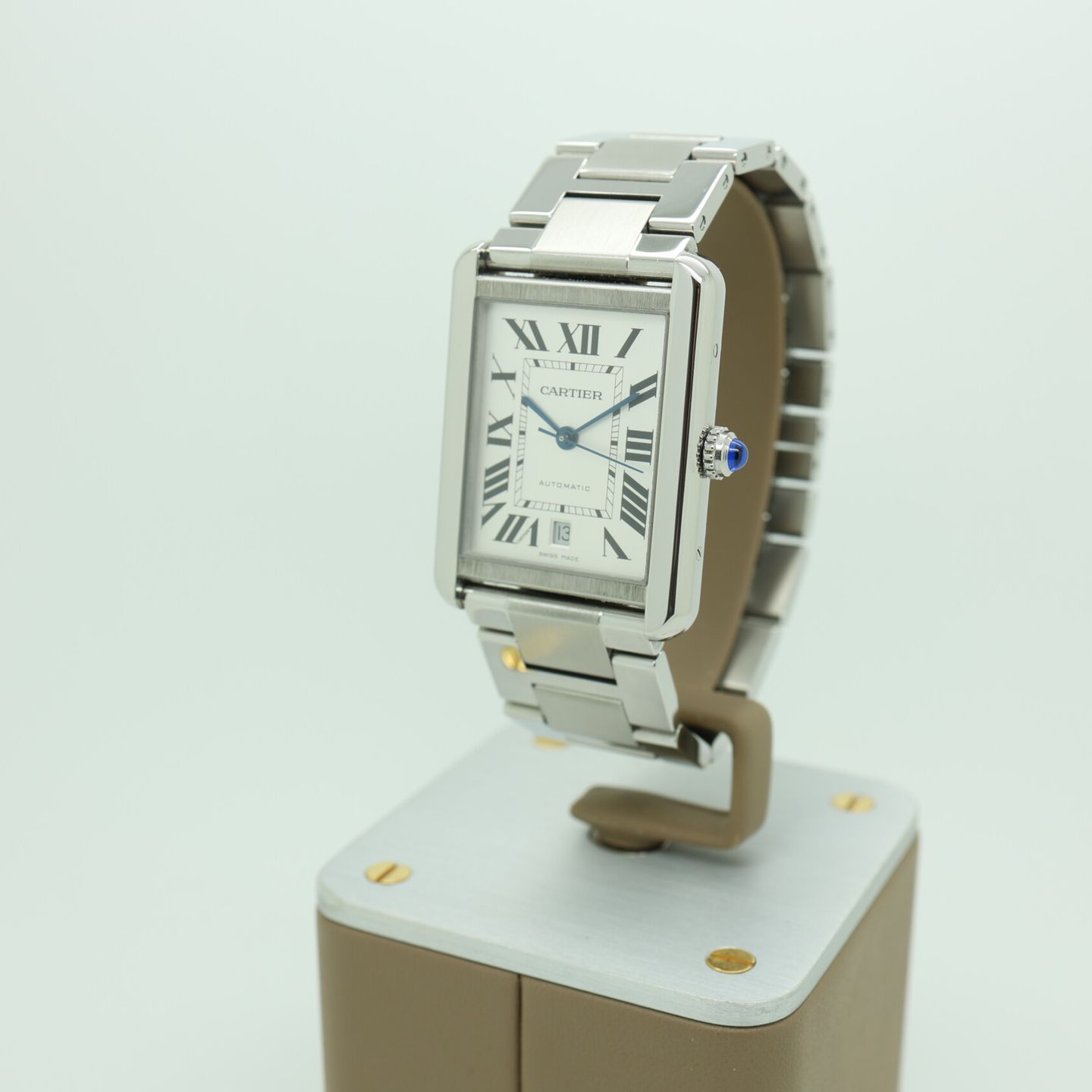 Cartier Tank Solo W5200028 (2014) - Silver dial 31 mm Steel case (1/7)