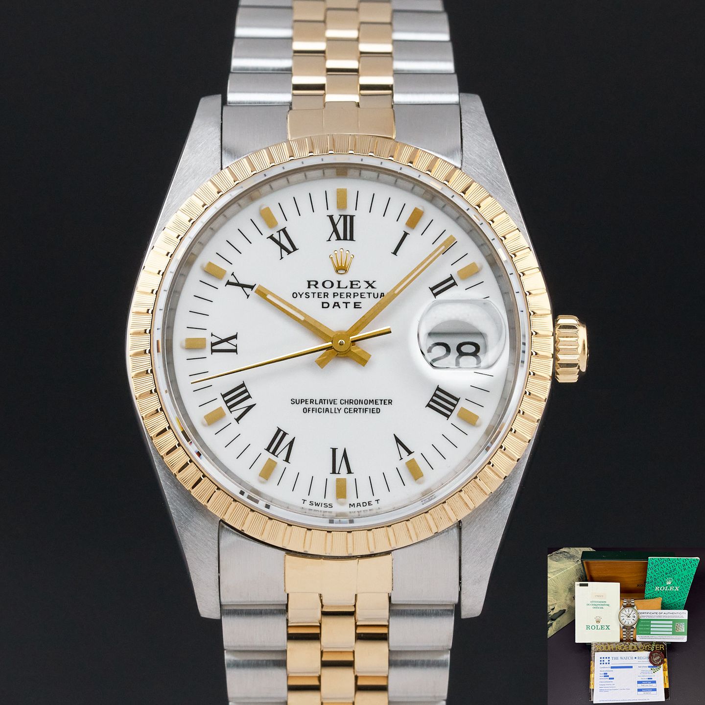 Rolex Oyster Perpetual Date 15223 - (1/8)