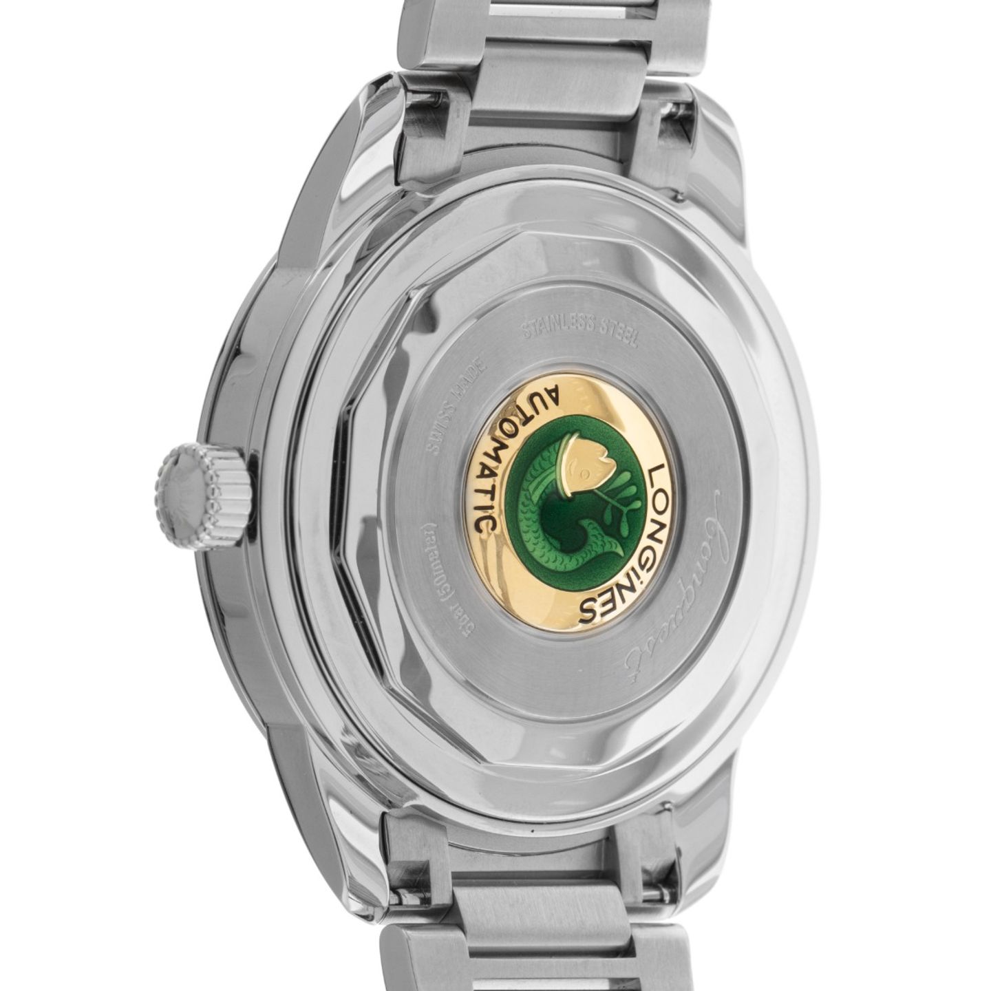 Longines Conquest Heritage L1.649.4.52.6 (2025) - Zwart wijzerplaat 38mm Staal (6/7)