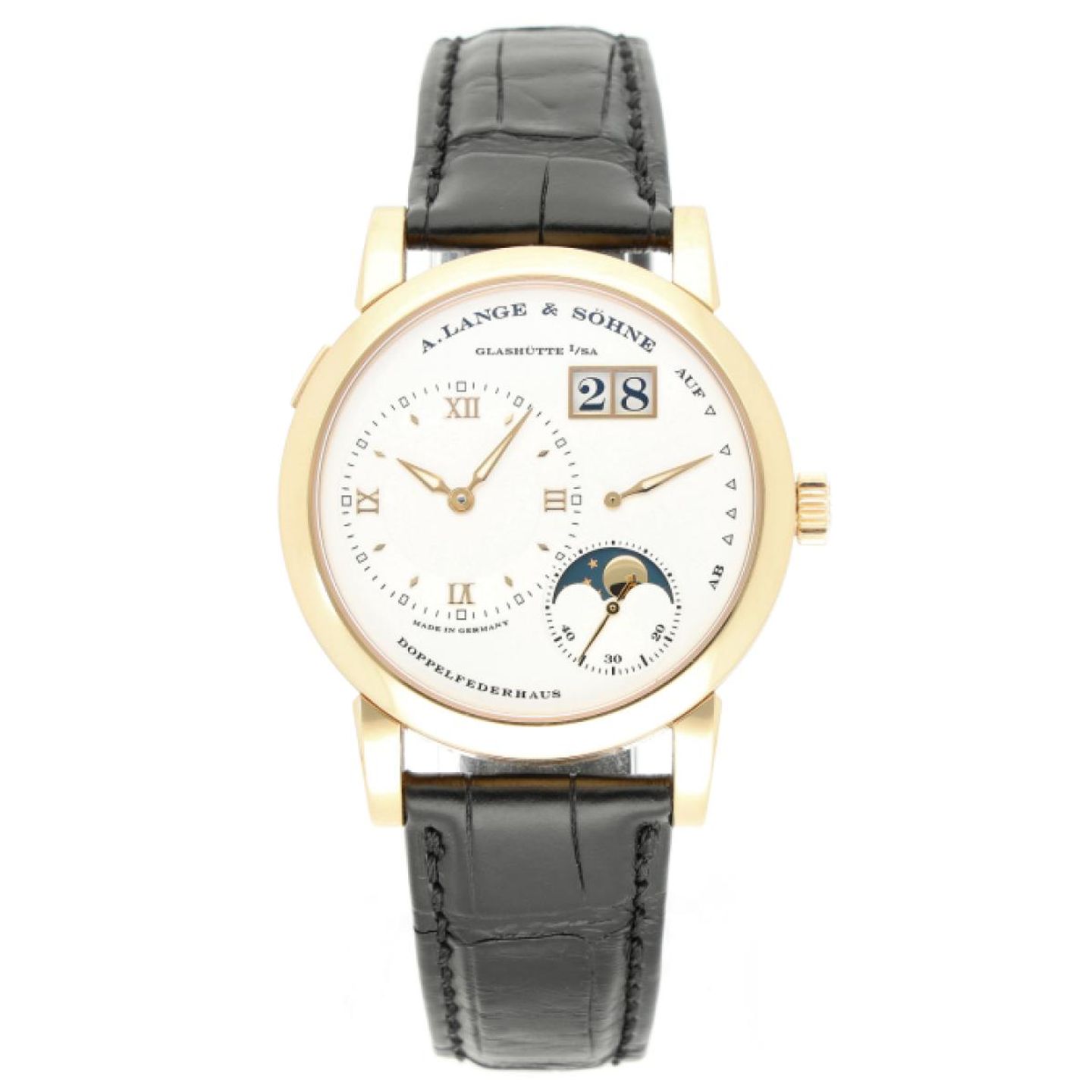 A. Lange & Söhne Lange 1 109.032 (2019) - Zilver wijzerplaat 39mm Roségoud (1/8)