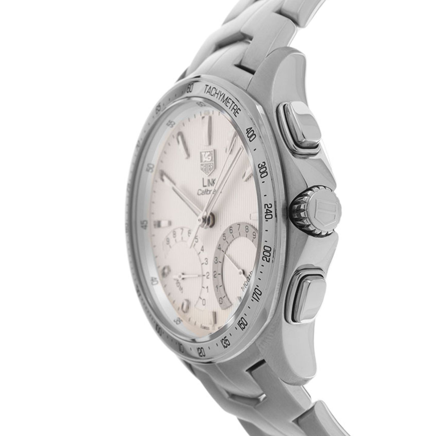 TAG Heuer Link Quartz CAT7011 (2017) - Silver dial 42 mm Steel case (3/7)