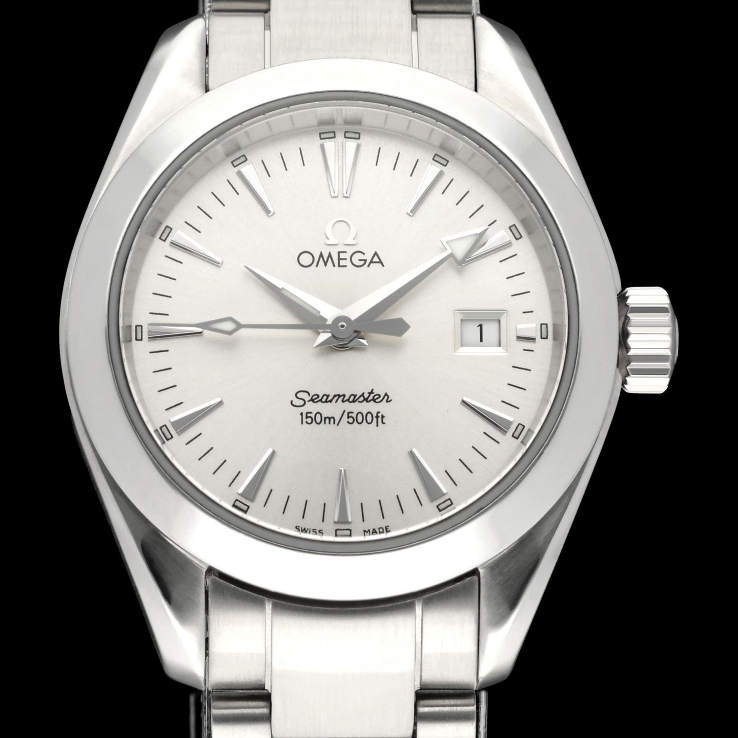 Omega Seamaster Aqua Terra 2577.30 (1998) - Silver dial 29 mm Steel case (1/8)