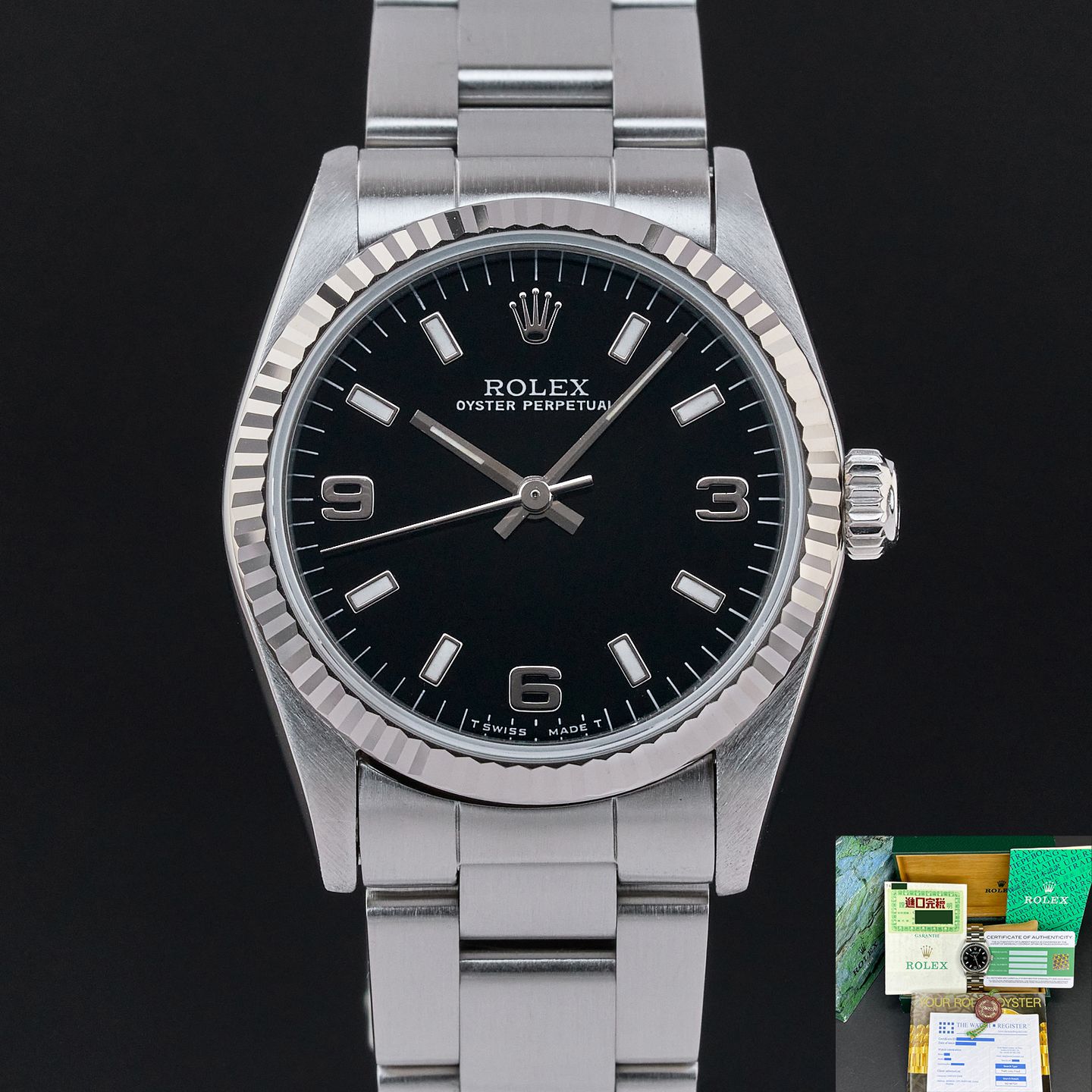 Rolex Oyster Perpetual 31 67514 (1996) - 31 mm Steel case (1/8)