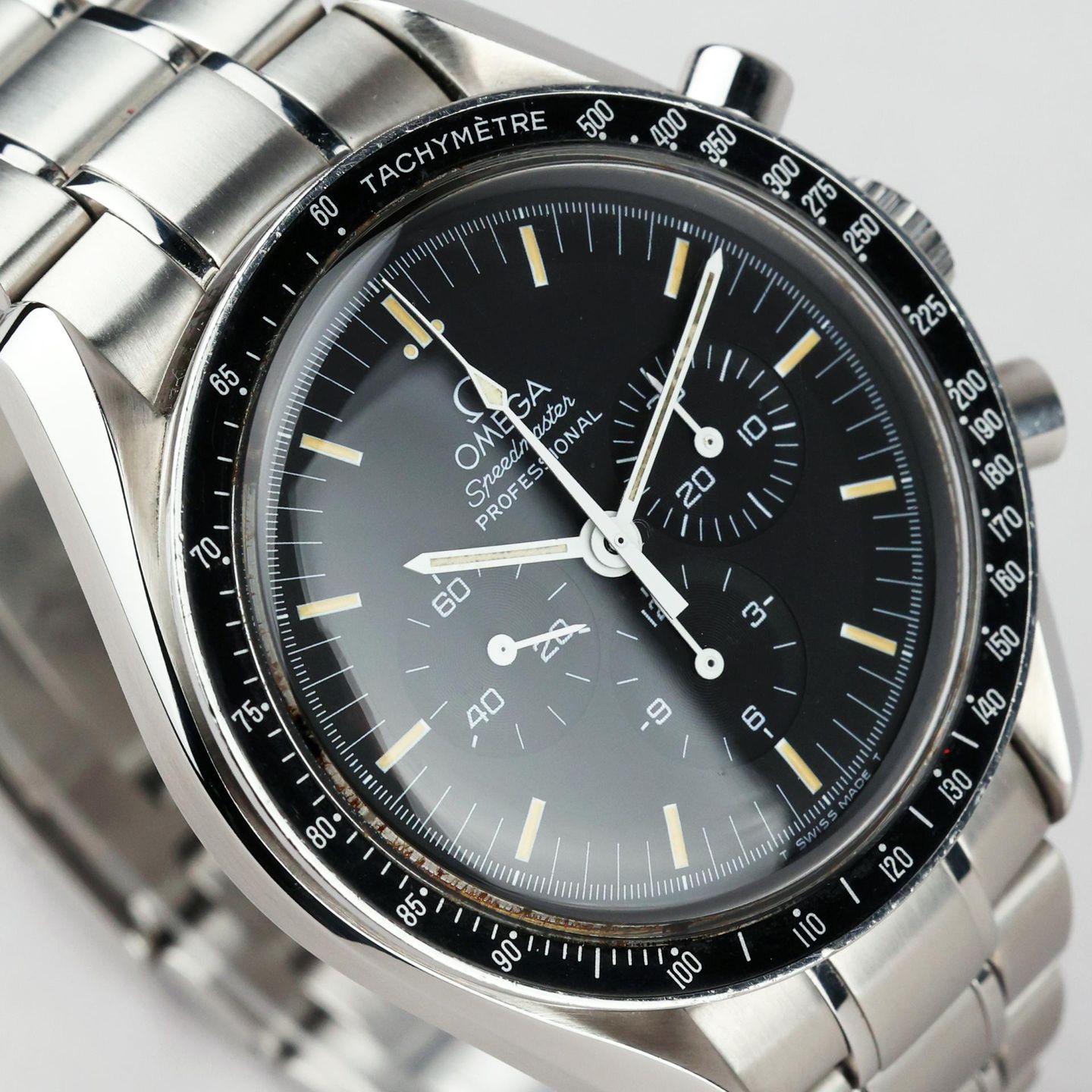 Omega Speedmaster Professional Moonwatch 3590.50 (Onbekend (willekeurig serienummer)) - Zwart wijzerplaat 42mm Staal (3/8)