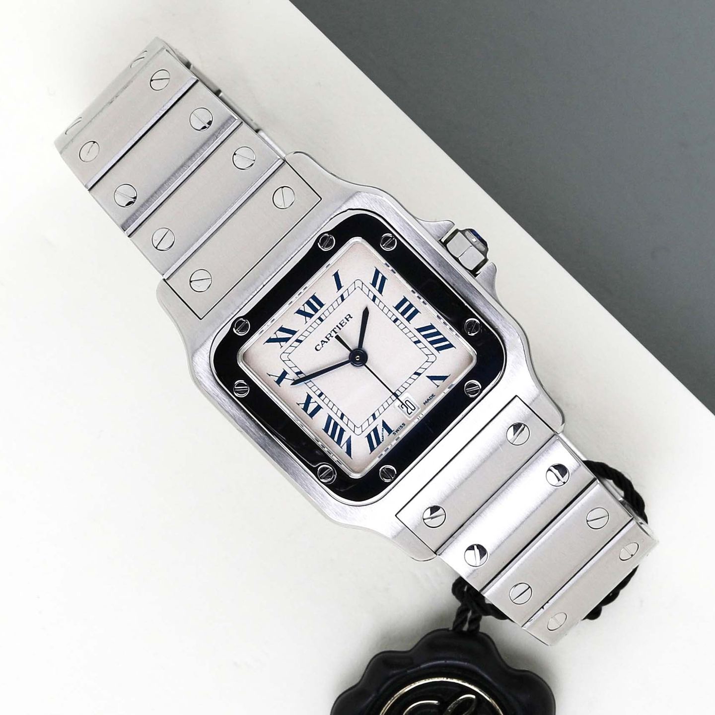 Cartier Santos Galbée 1564 (1999) - 29 mm Steel case (1/8)