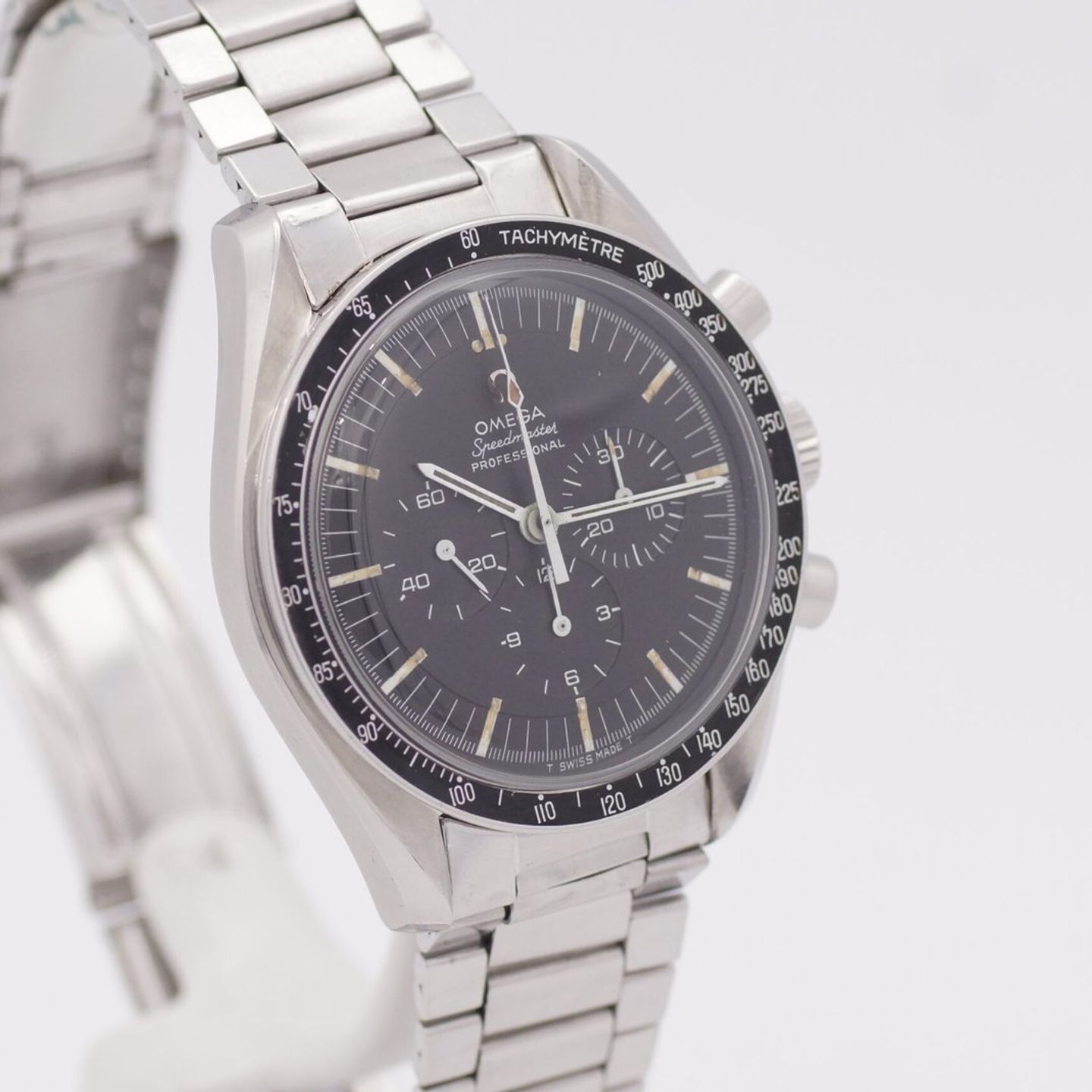 Omega Speedmaster Professional Moonwatch 145.022 (1969) - Black dial 42 mm Steel case (5/8)